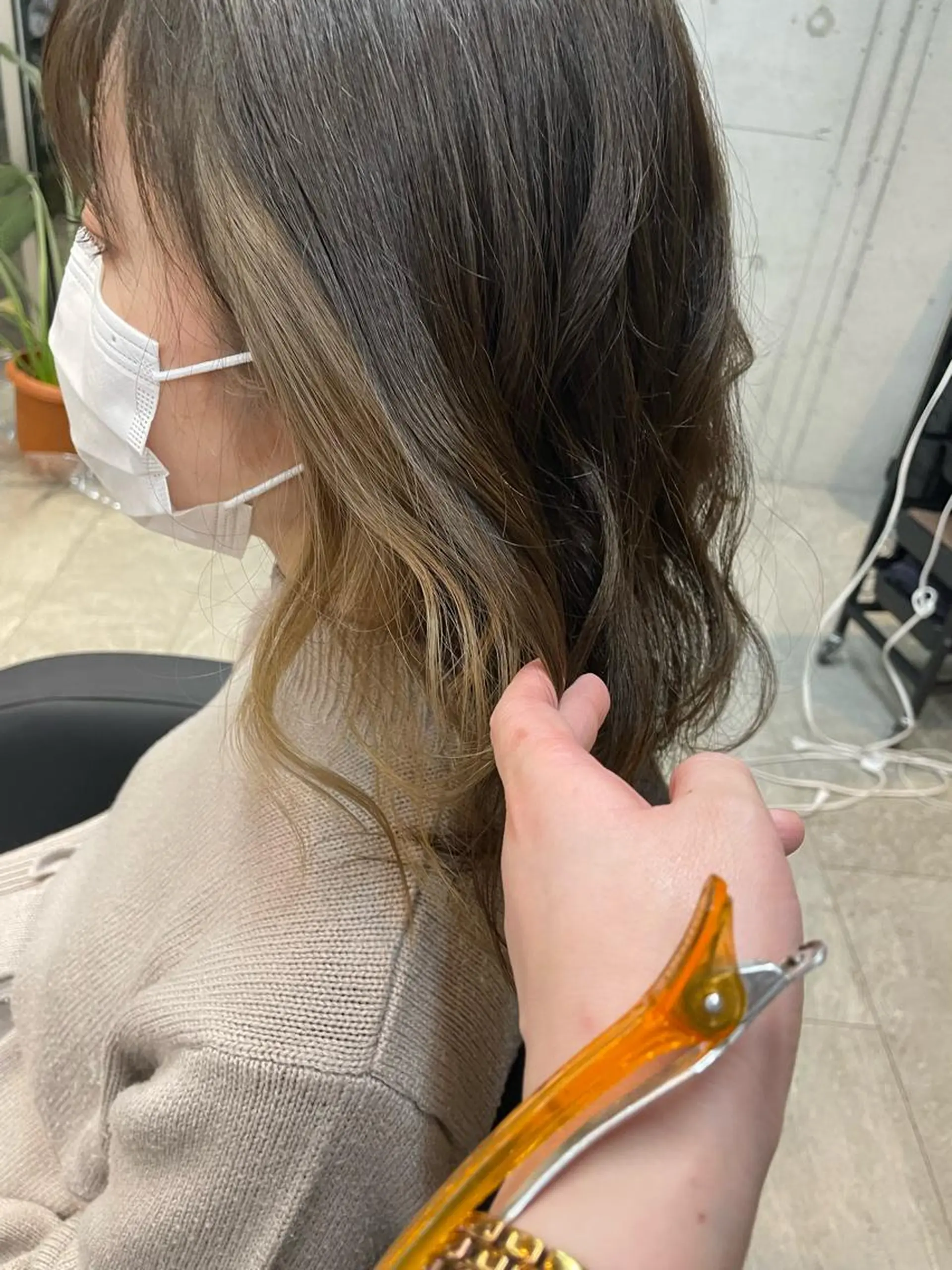 カラー インナーカラー 美髪× ヘアセット✨Araiのヘアスタイル