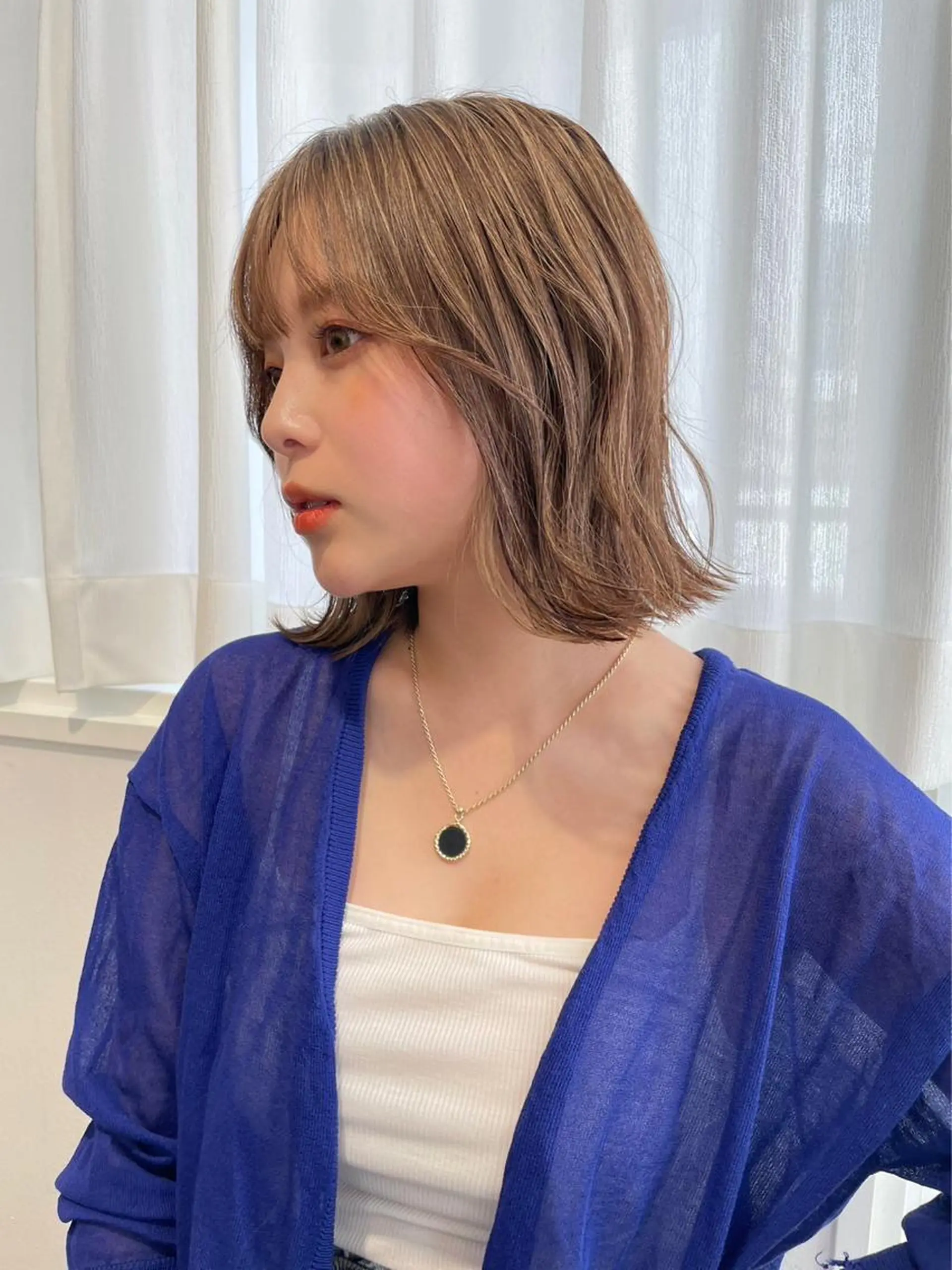 ミディアム カラー カット トリートメント yuu /N° 大分中央町店のヘアスタイル