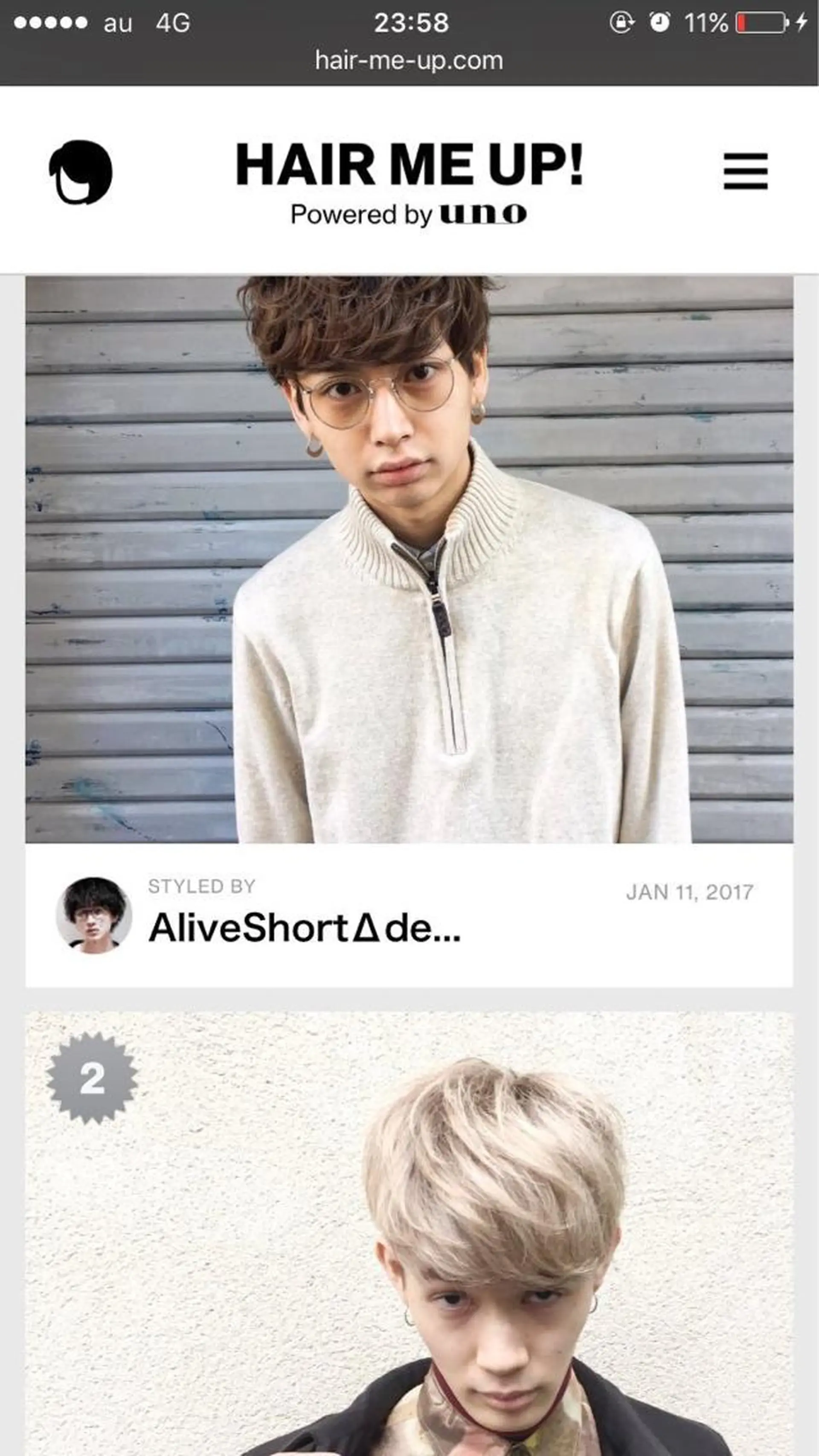 ショート カラー パーマ メンズ BellaDolce omotesando所属・SUZUKI KEISUKEのヘアスタイル