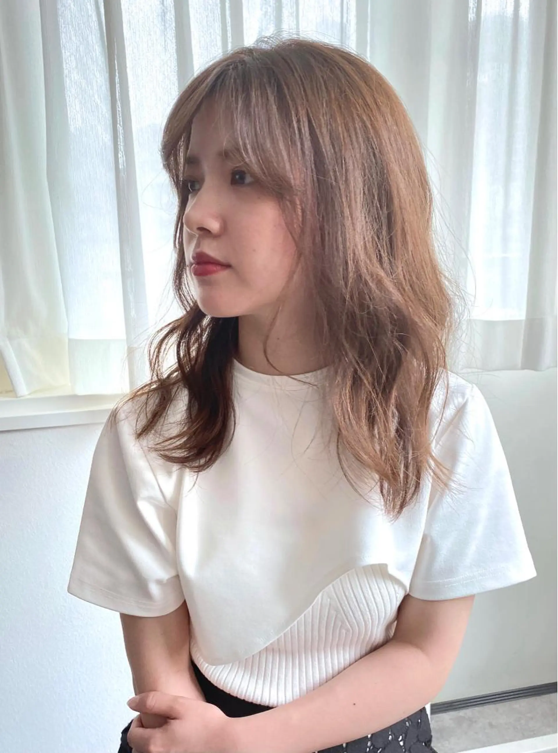 ロング カラー i'll.所属・i'll 未空のヘアスタイル