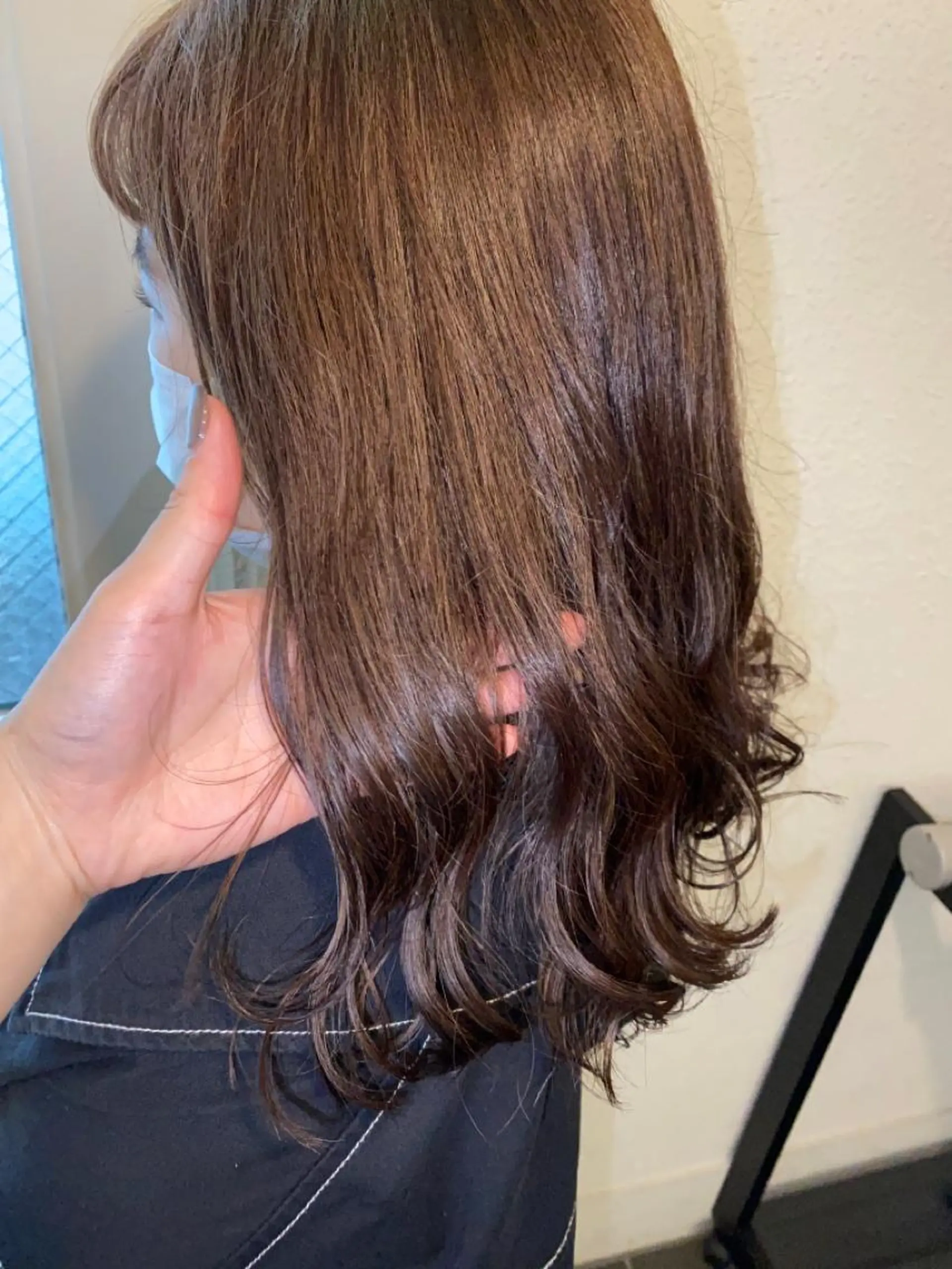 ミディアム 名駅/艶韓国風ヘア miyabiのヘアスタイル