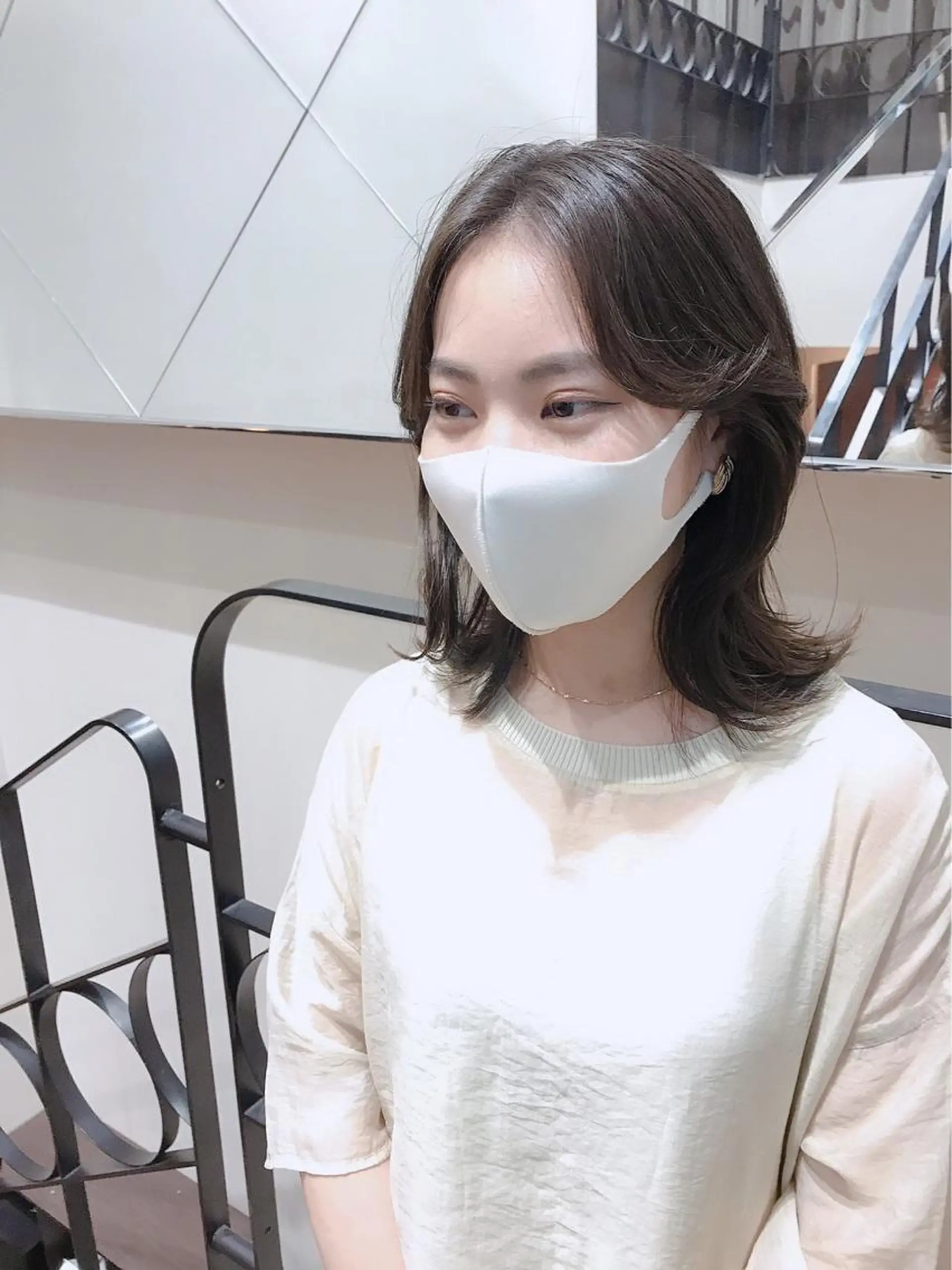 ミディアム カラー 韓国風ヘア Rondo岐阜公式/ 岐阜No.1髪質改善のヘアスタイル