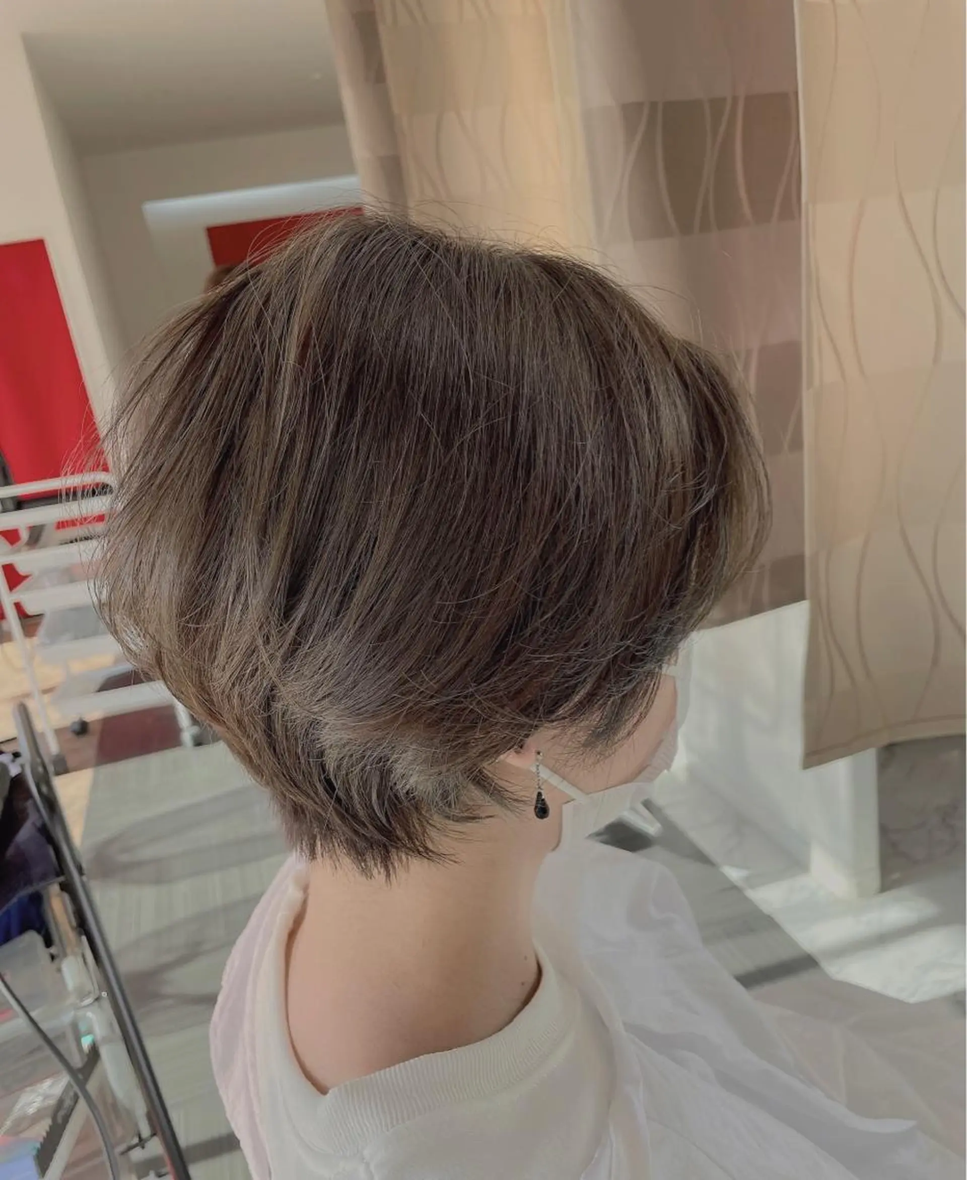 ショート カット 縮毛矯正 茂原ASMO THE BEAUTY✂︎墨田のヘアスタイル