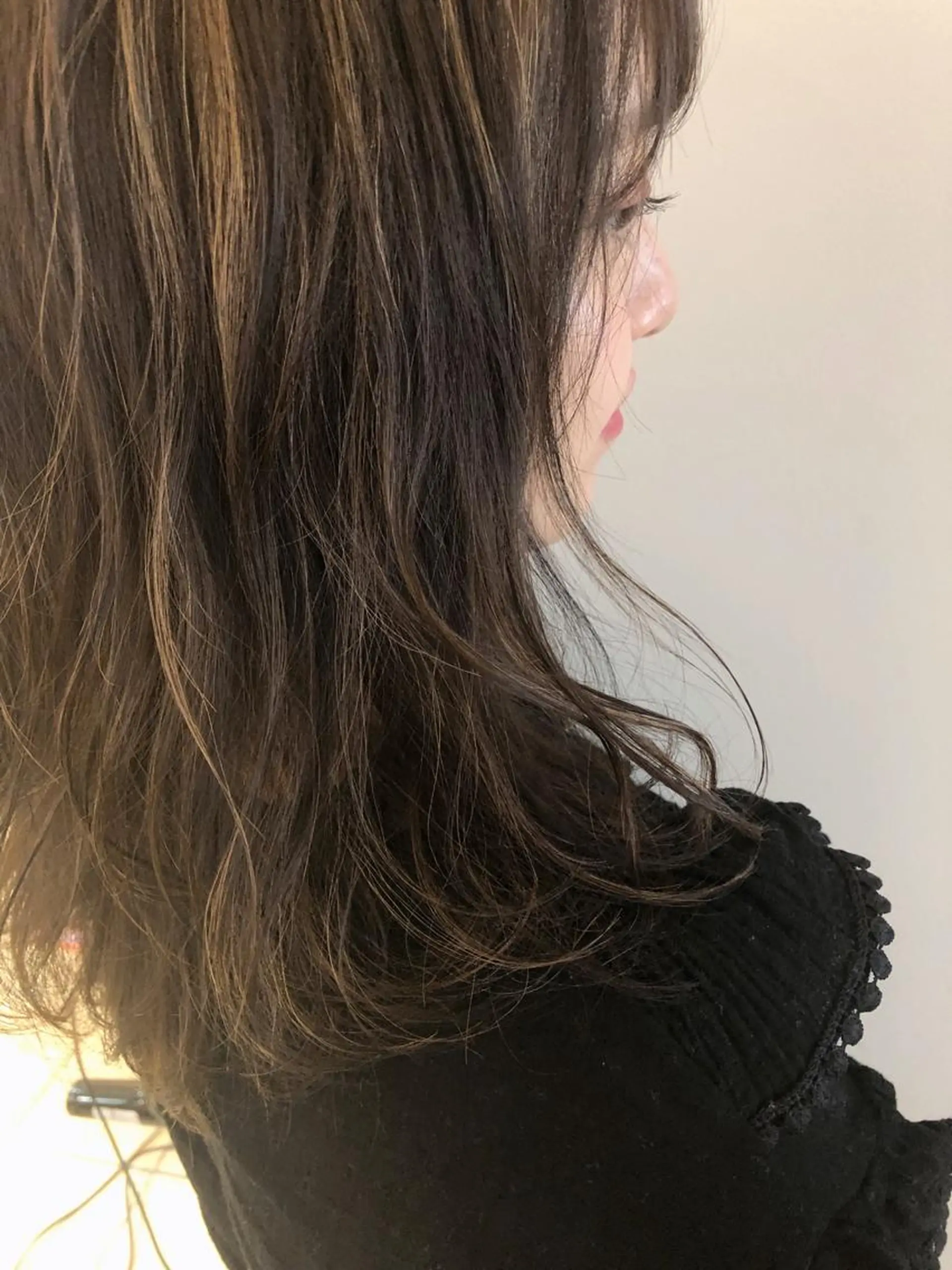 セミロング カラー 韓国hair ·͜· watanabeのヘアスタイル