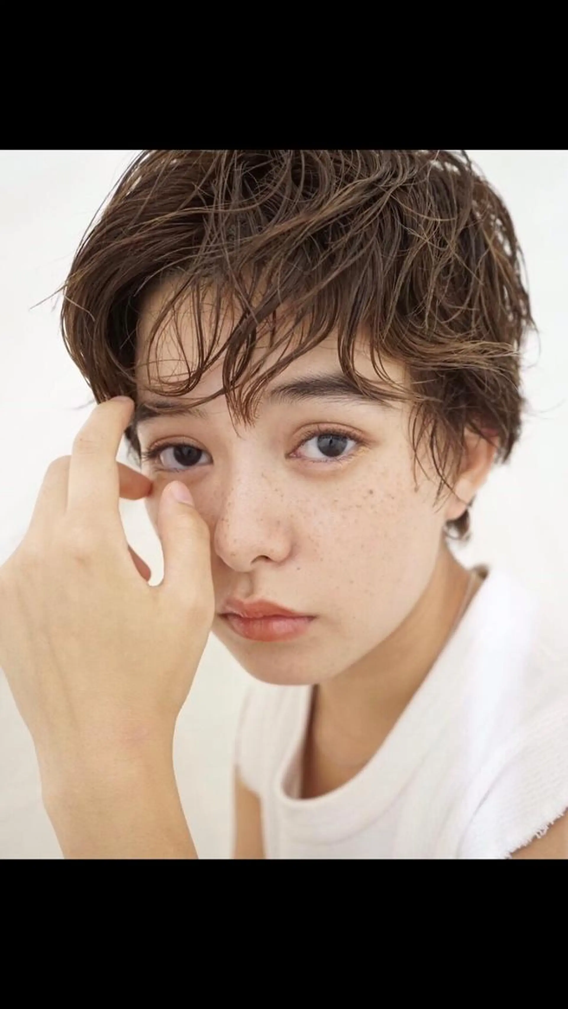 ショート カラー レイヤーカット✂️ 横浜No1♡下鳥翔子のヘアスタイル