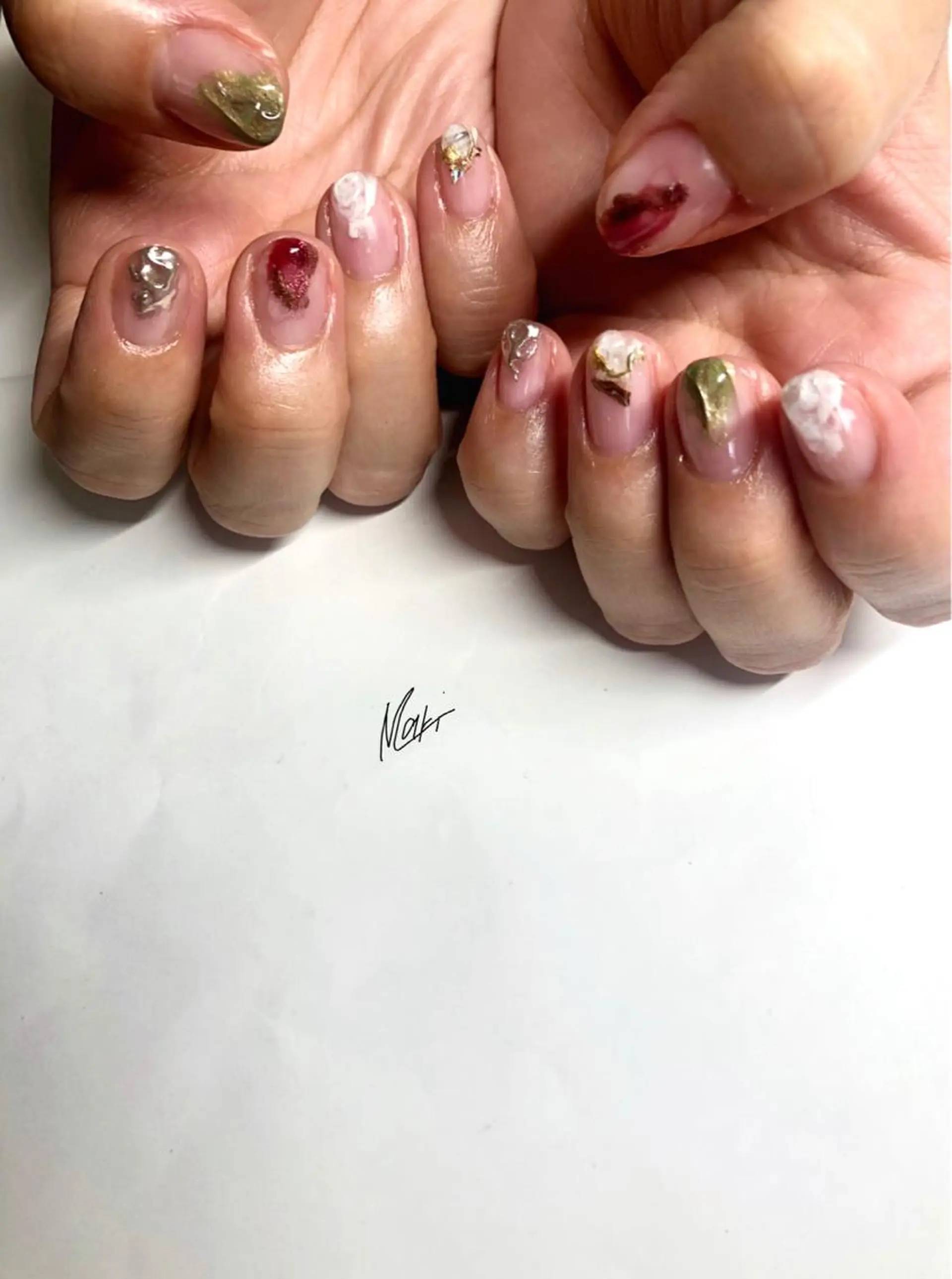 ネイル ハンドネイル a marikoのネイルデザイン