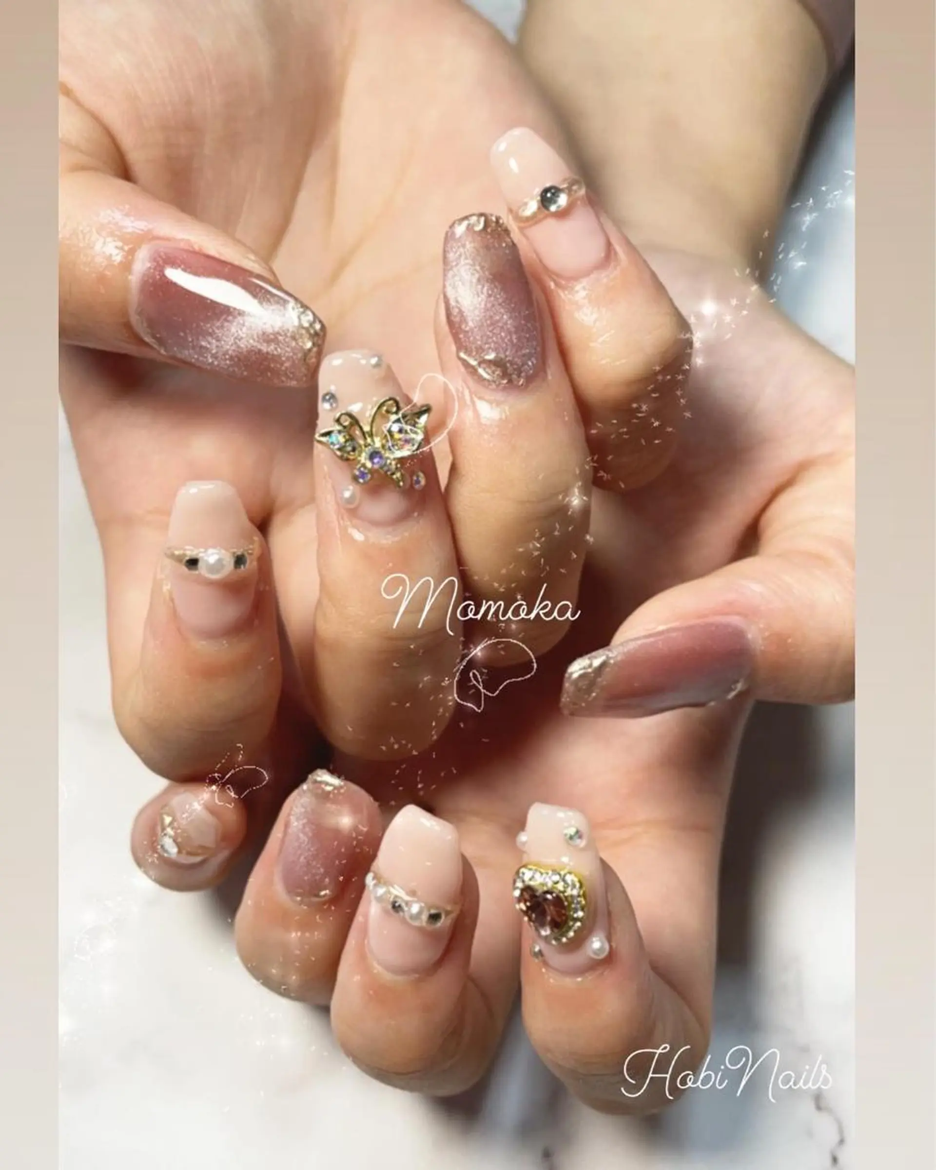 ネイル マグネットネイル momoka_nails所属・Momo nailsalonのネイルデザイン
