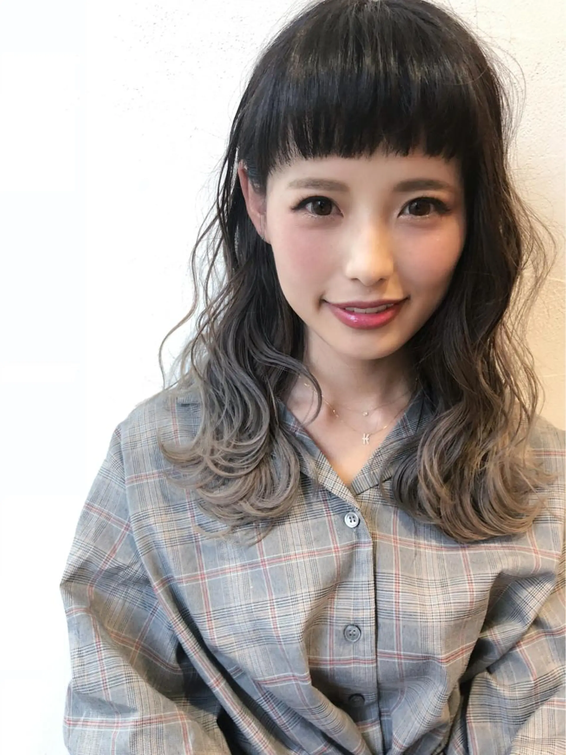 ミディアム カラー メンズカット特化柏駅 徒歩3分LOUのヘアスタイル