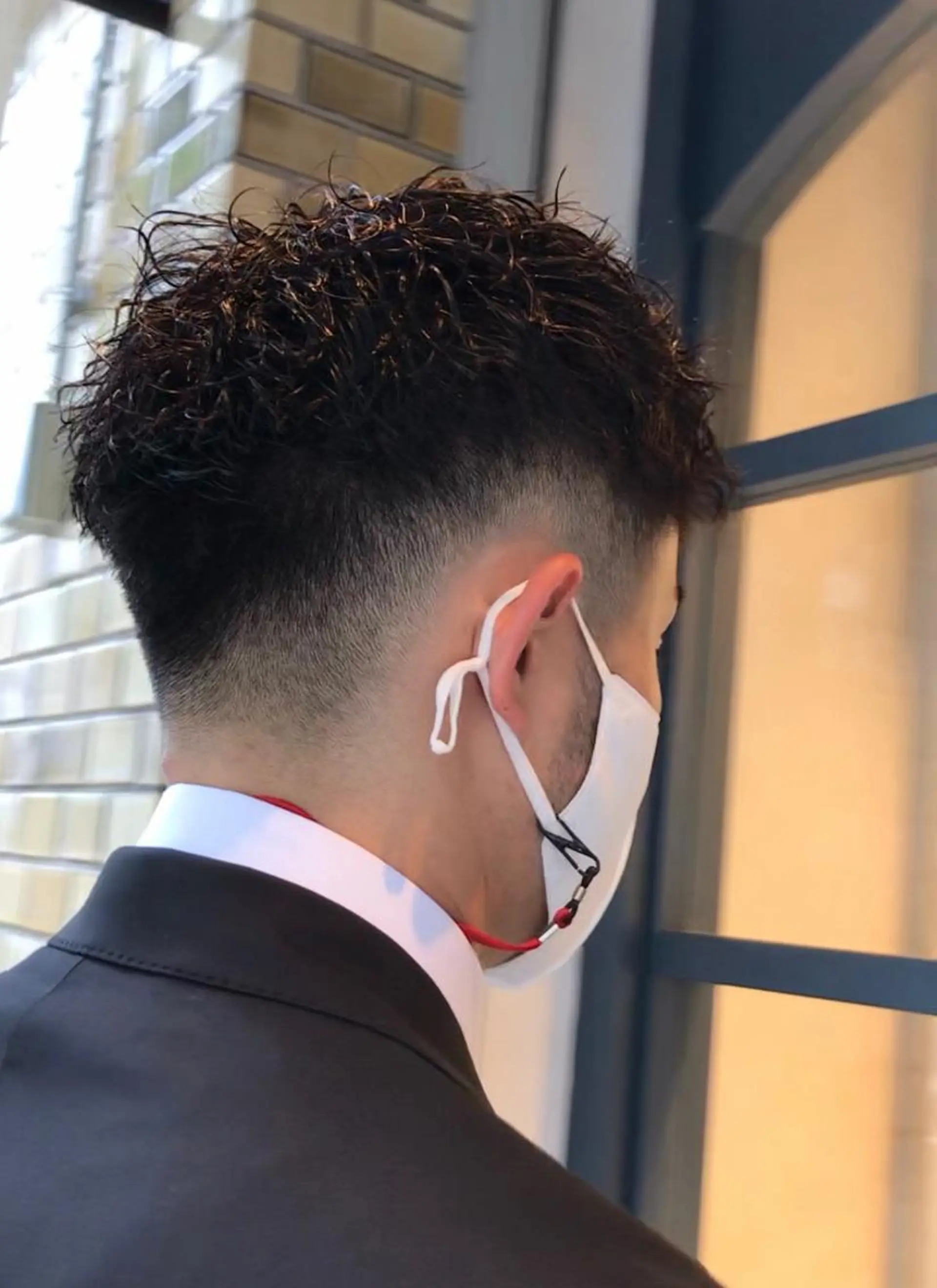 メンズ メンズ特化/パーマ/ フェードWATARUのヘアスタイル