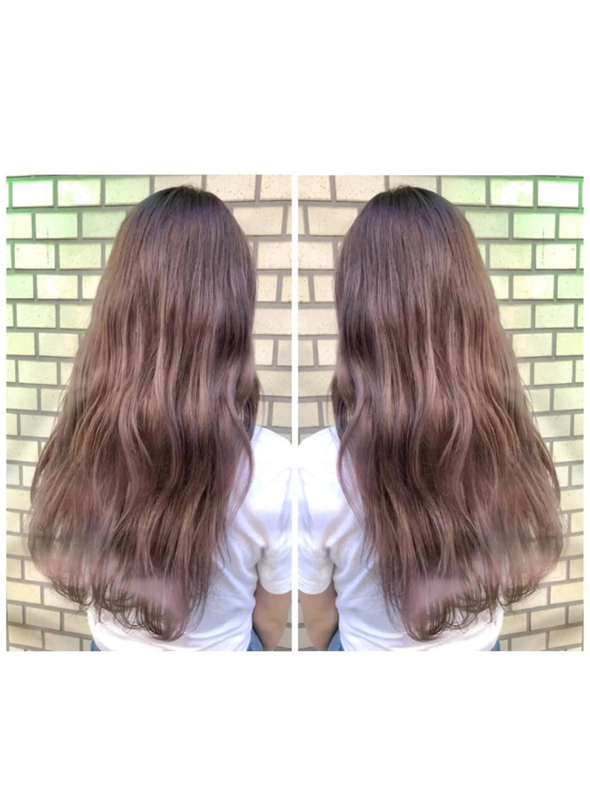 ロング カラー グレージュ ラベンダーカラー ラベンダーグレージュ ラベンダーグレー ブリーチ/髪質改善 🍀MASAKiのヘアスタイル