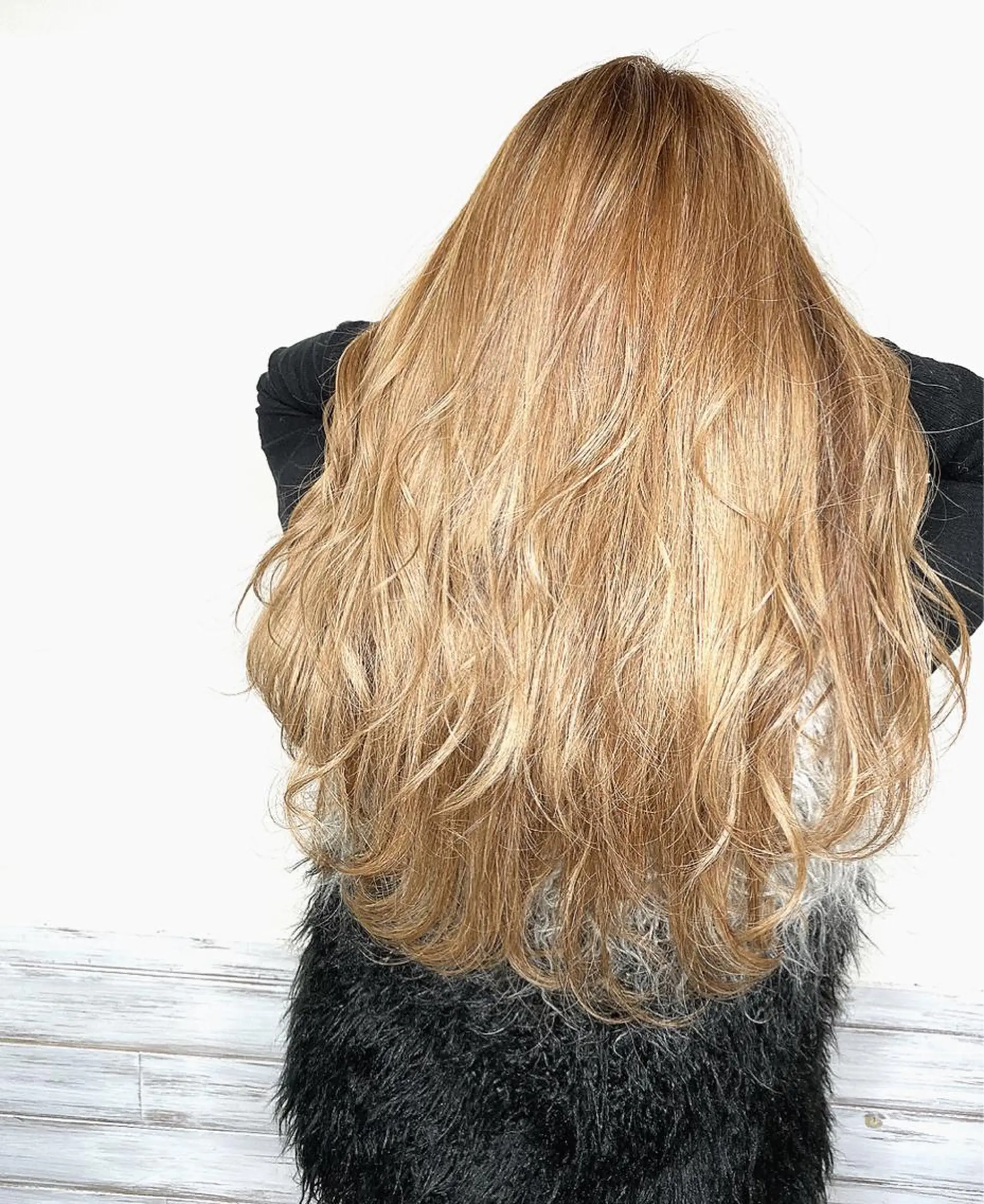 ロング カラー ブロンド カラー特化サロン茶屋 町Furukuboのヘアスタイル