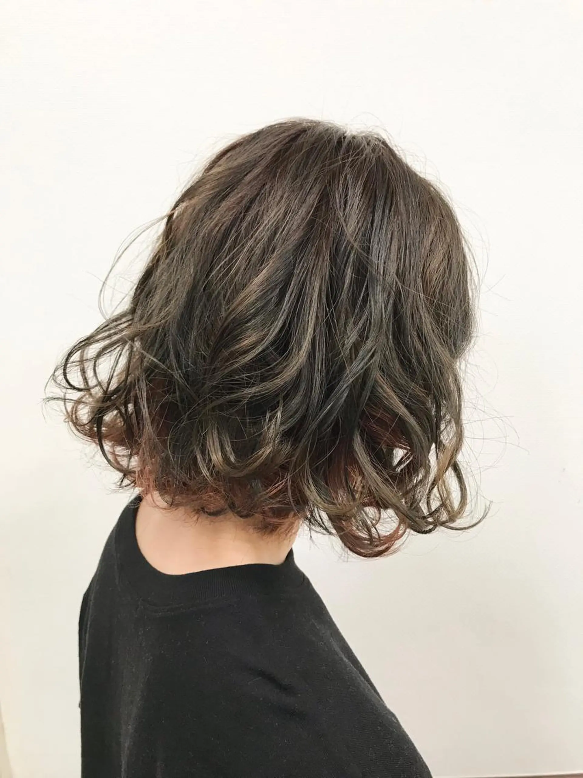 ミディアム パーマ サロンディレクター  世古政男のヘアスタイル