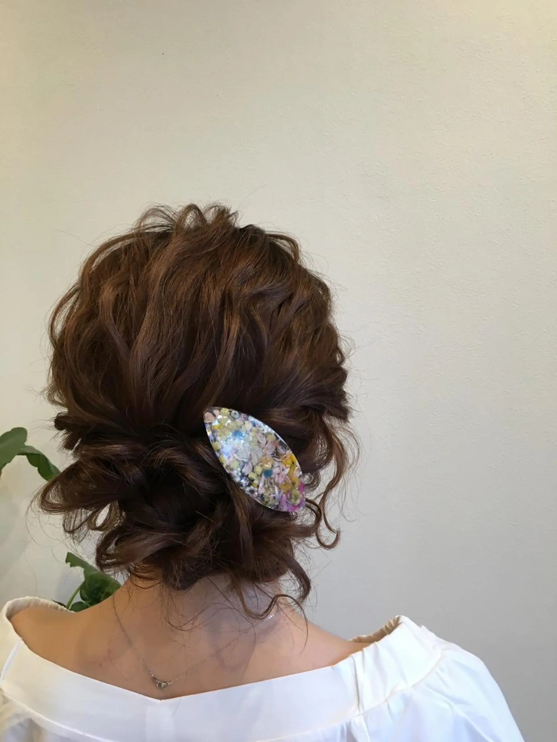 ミディアム セミロング ヘアアレンジ ゴトウ ノブヒトのヘアスタイル