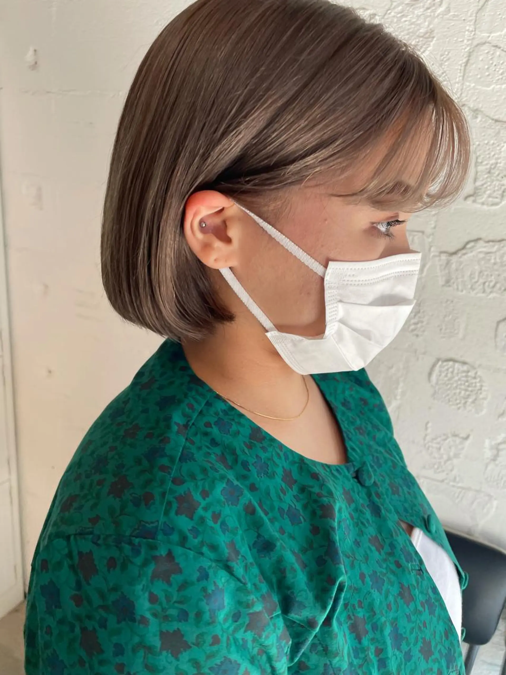 ショート カラー ヘアアレンジ satsuki 暖色・ブラウンカラーのヘアスタイル