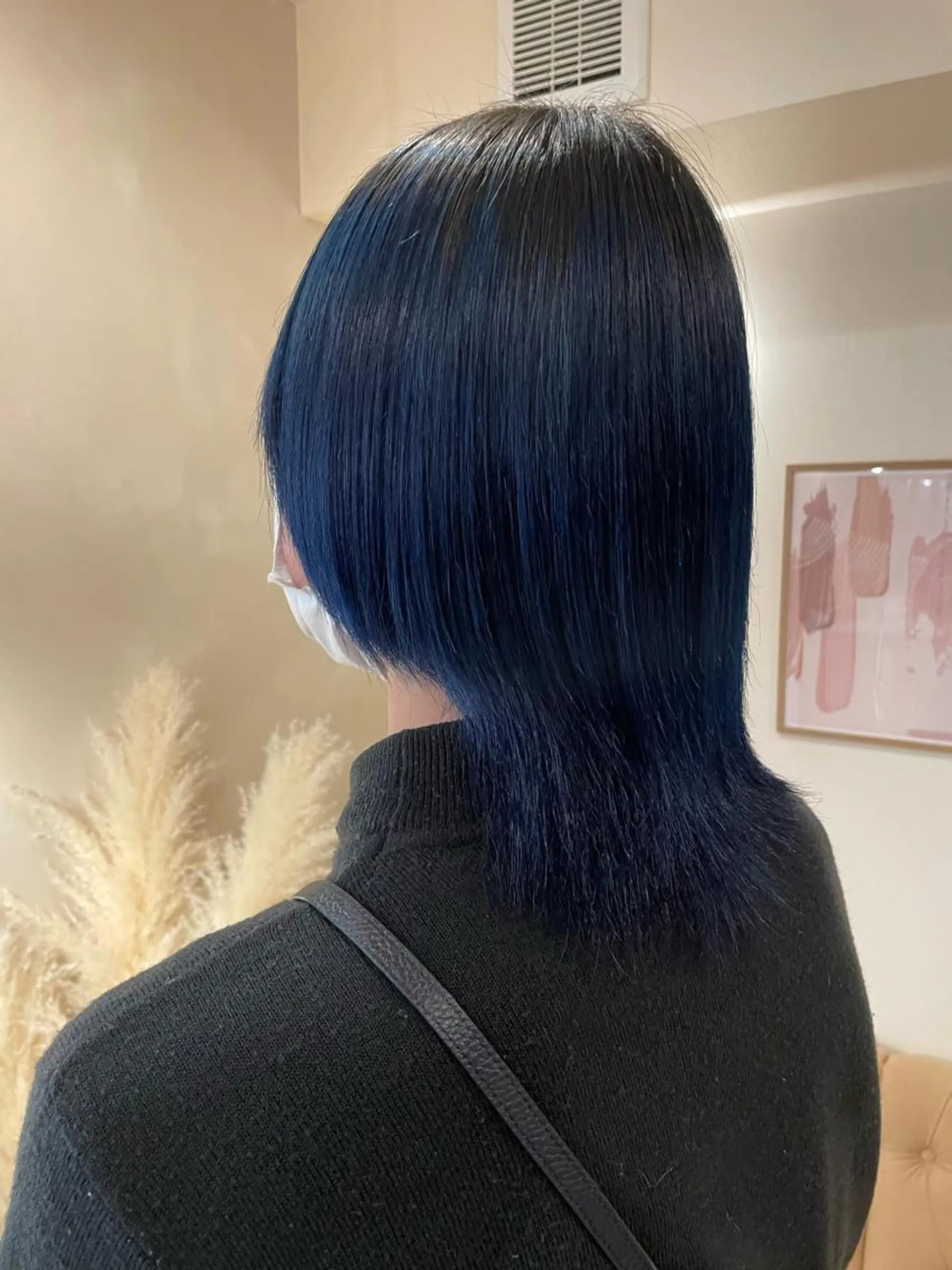 カラー シンバヒナノ/パーマ レイヤー/髪質改善のヘアスタイル