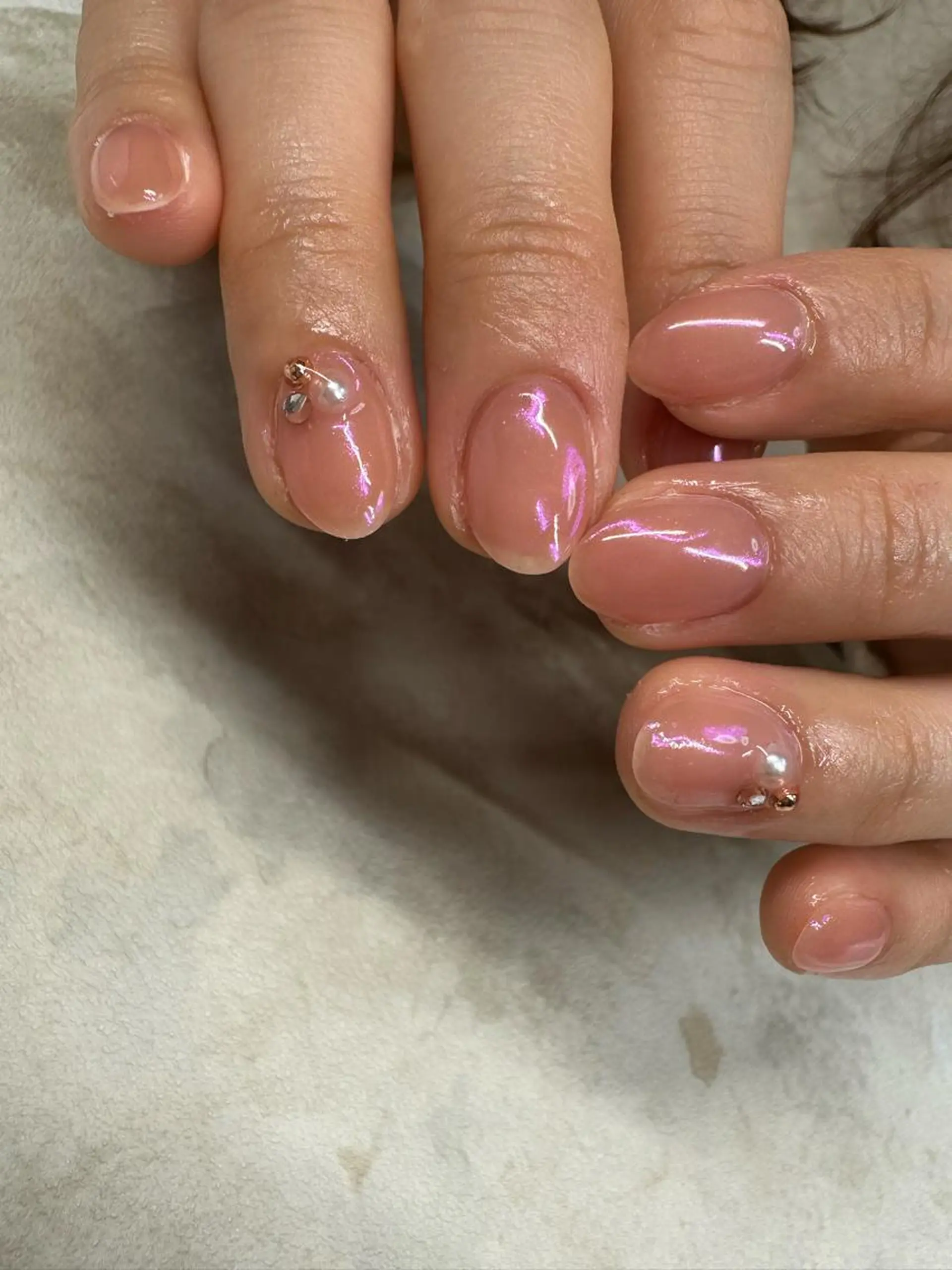 ロング カラー ヘアアレンジ キッズ ネイル マツエク・マツパ アイブロウ 福田 加奈のネイルデザイン