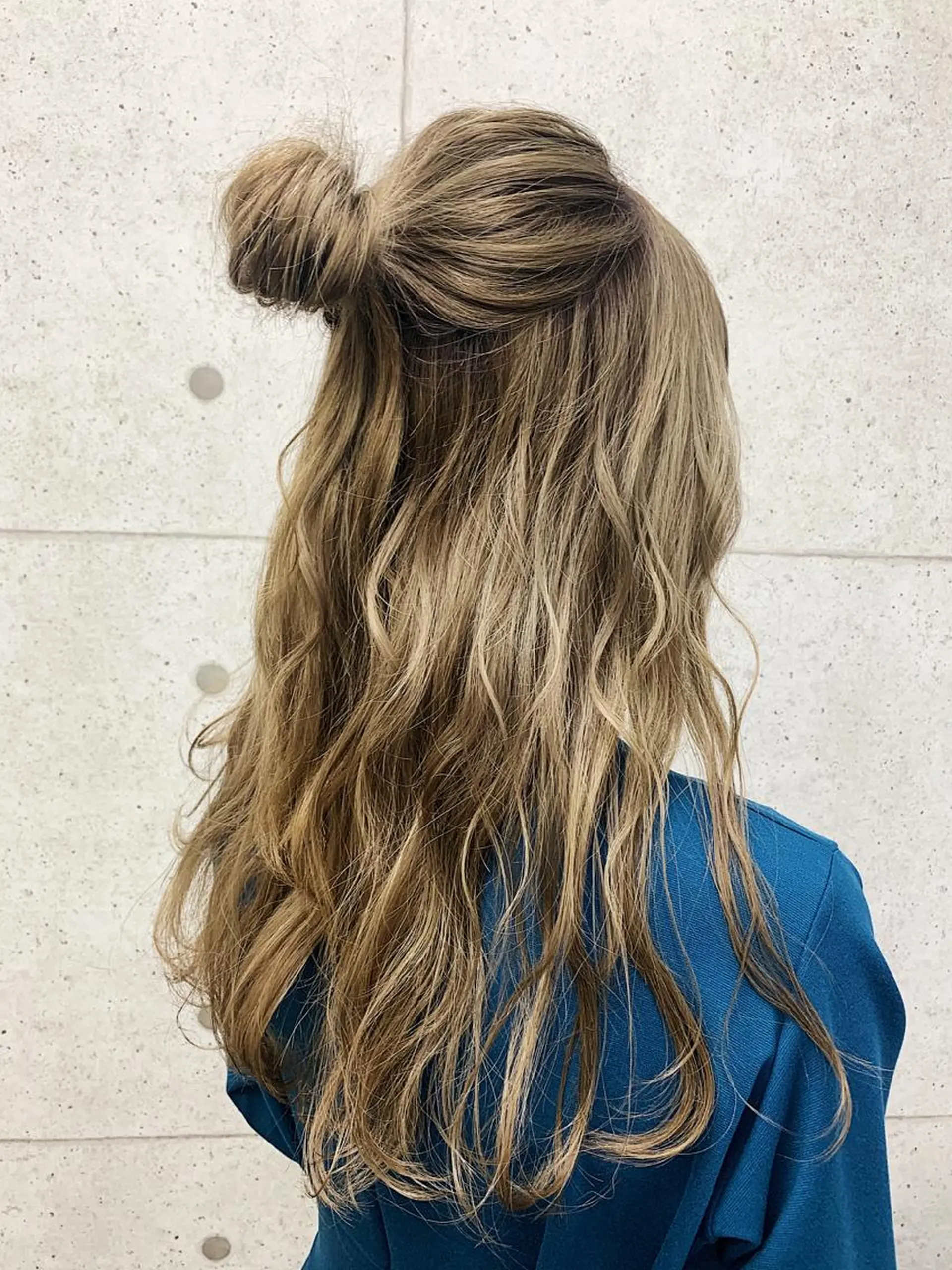 ロング デート 卒業式のヘアスタイル 京都最安価エクステ muuka🦋のヘアスタイル