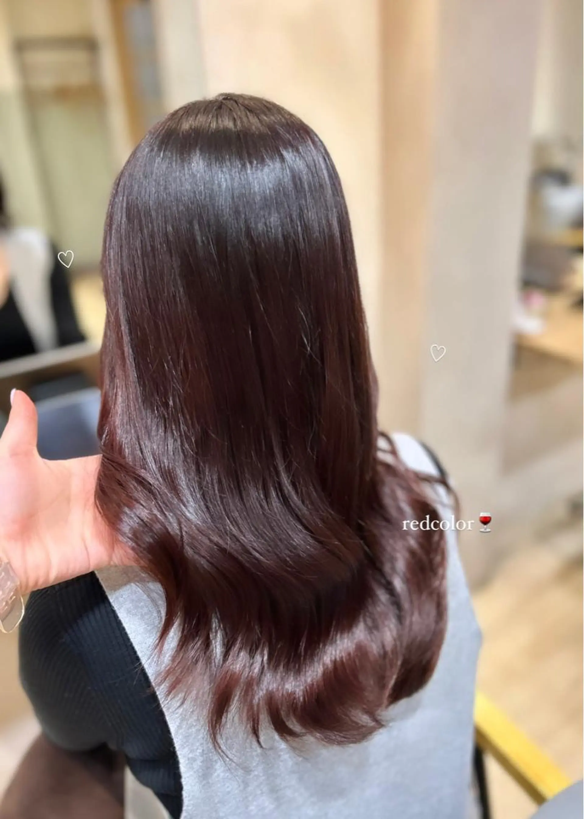 セミロング 💞艶モテ髪✨ MOENA💞のヘアスタイル