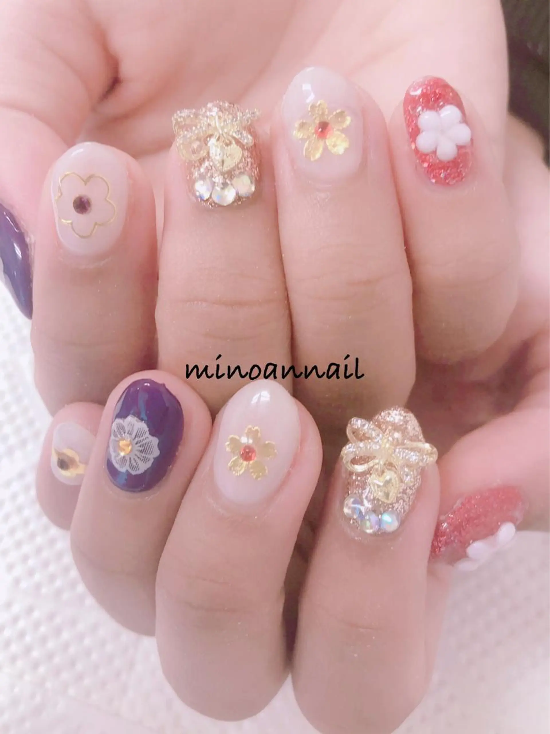 ネイル 美ノ庵ネイルサロン メトロポリタン前店のネイルデザイン