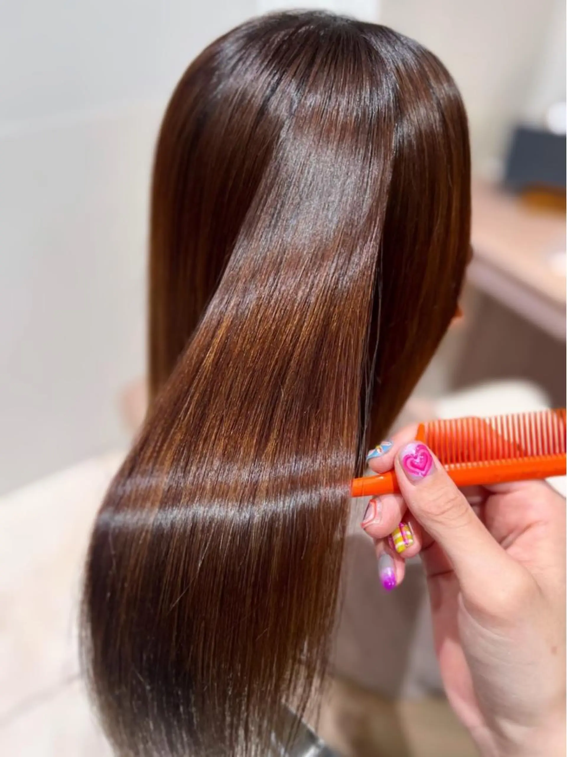 ロング カラー 髪質改善 トリートメント 銀座/カラー 🎀momo🎀のヘアスタイル