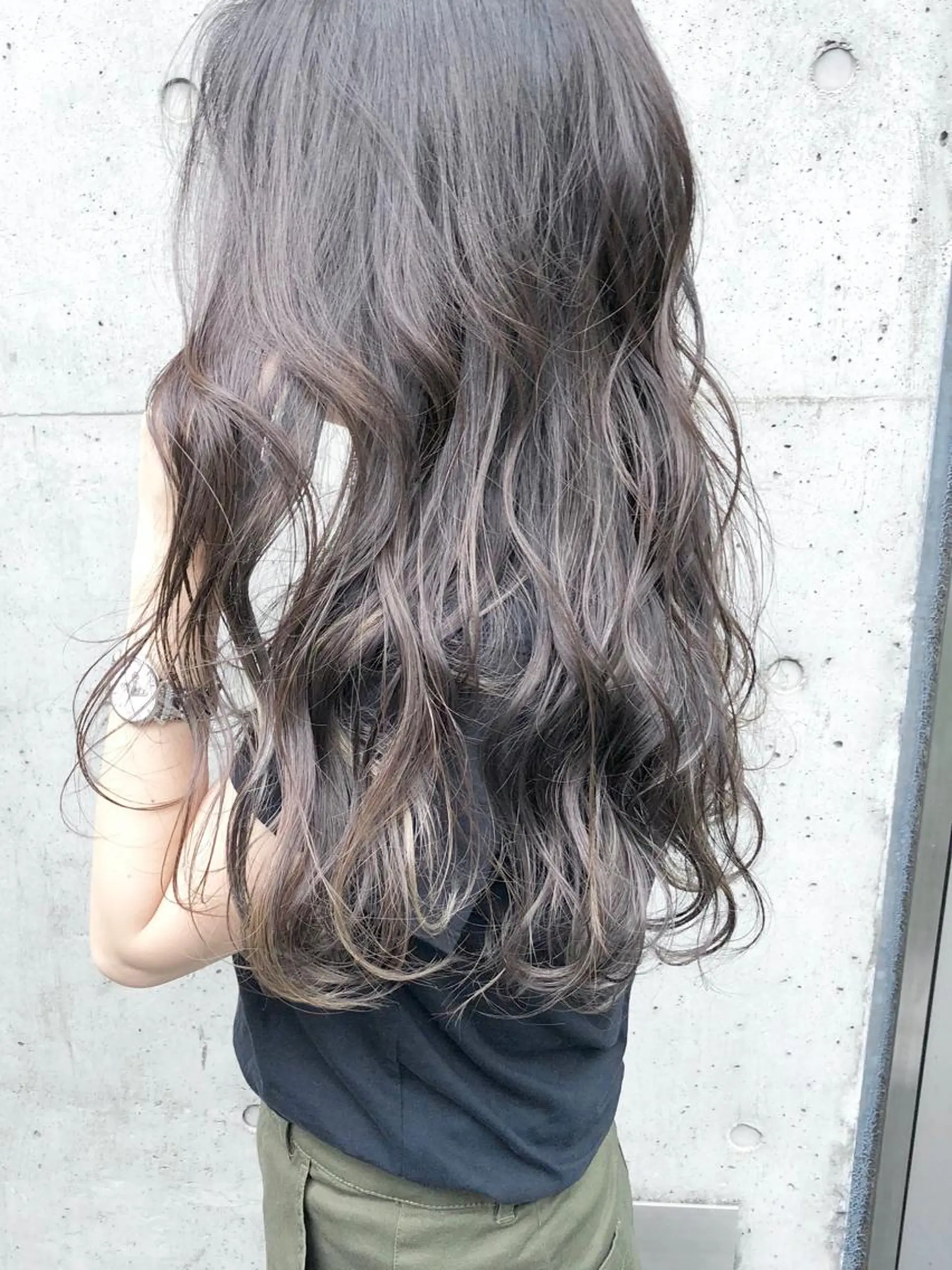 ロング カラー ヘアアレンジ 似合わせ専門美容師 なかじまのヘアスタイル