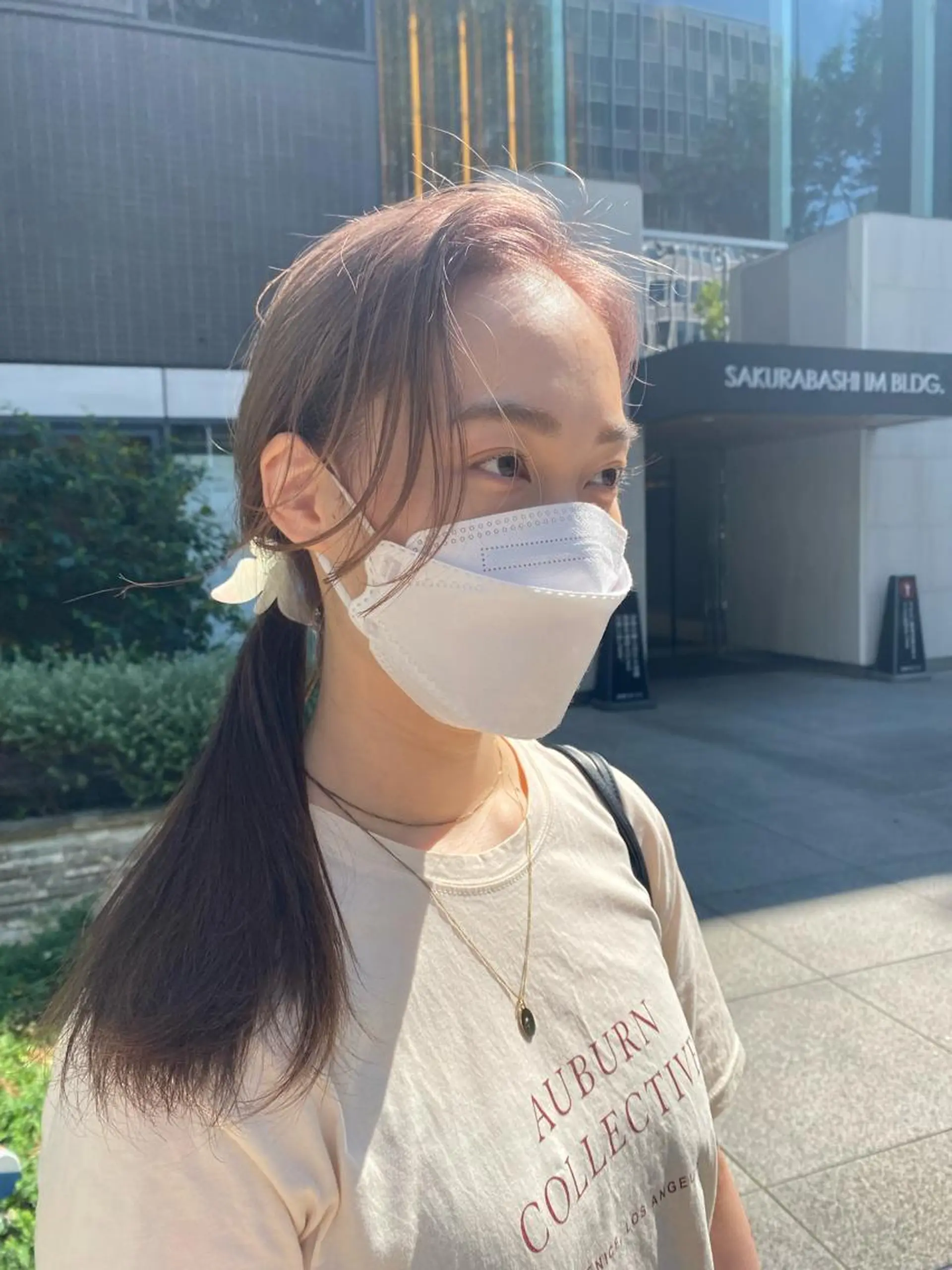 ロング デザインカラー/ボブ ブリーチカラー/ユリのヘアスタイル