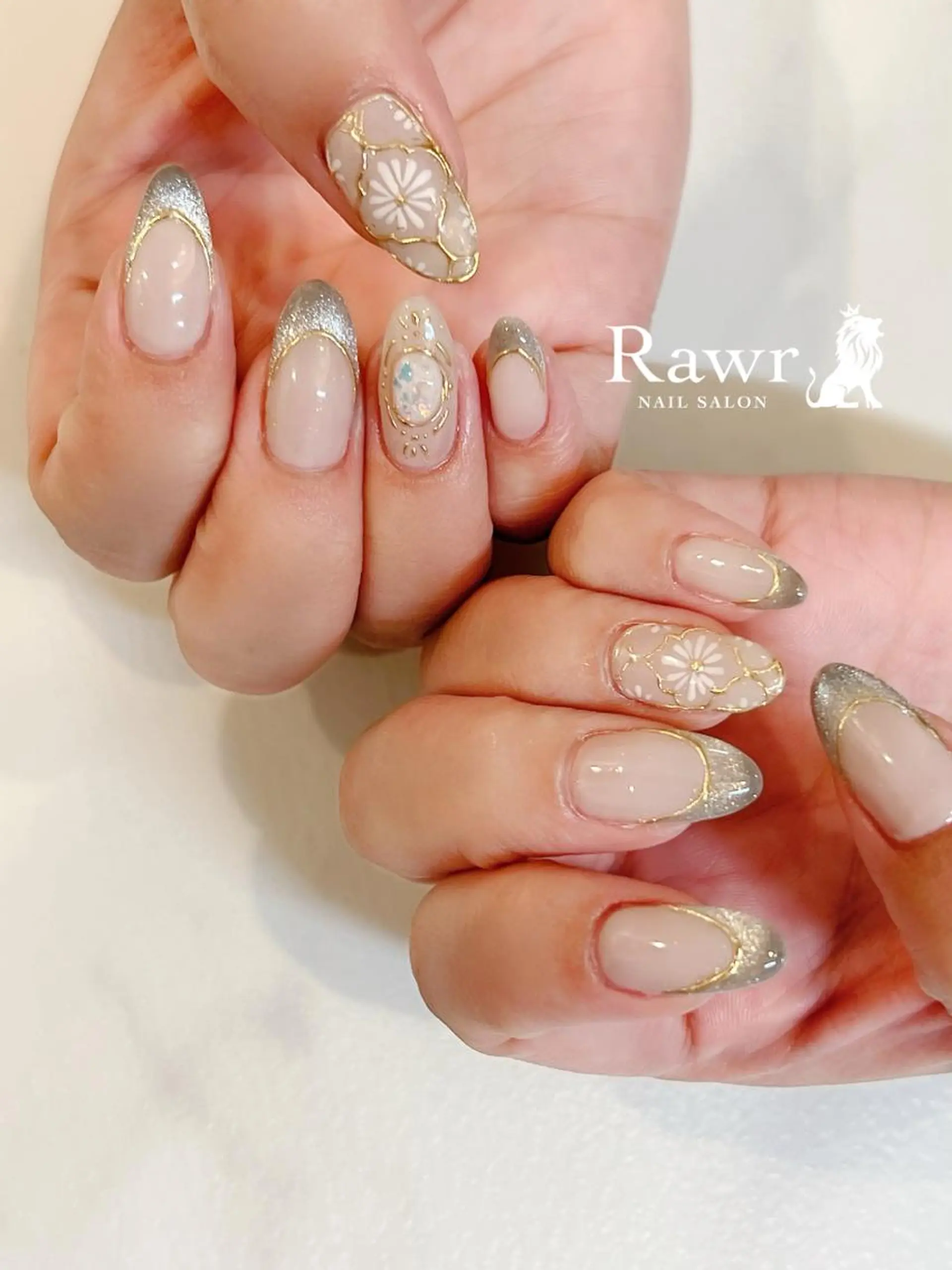 ネイル ハンドネイル Rawr / saoriのネイルデザイン