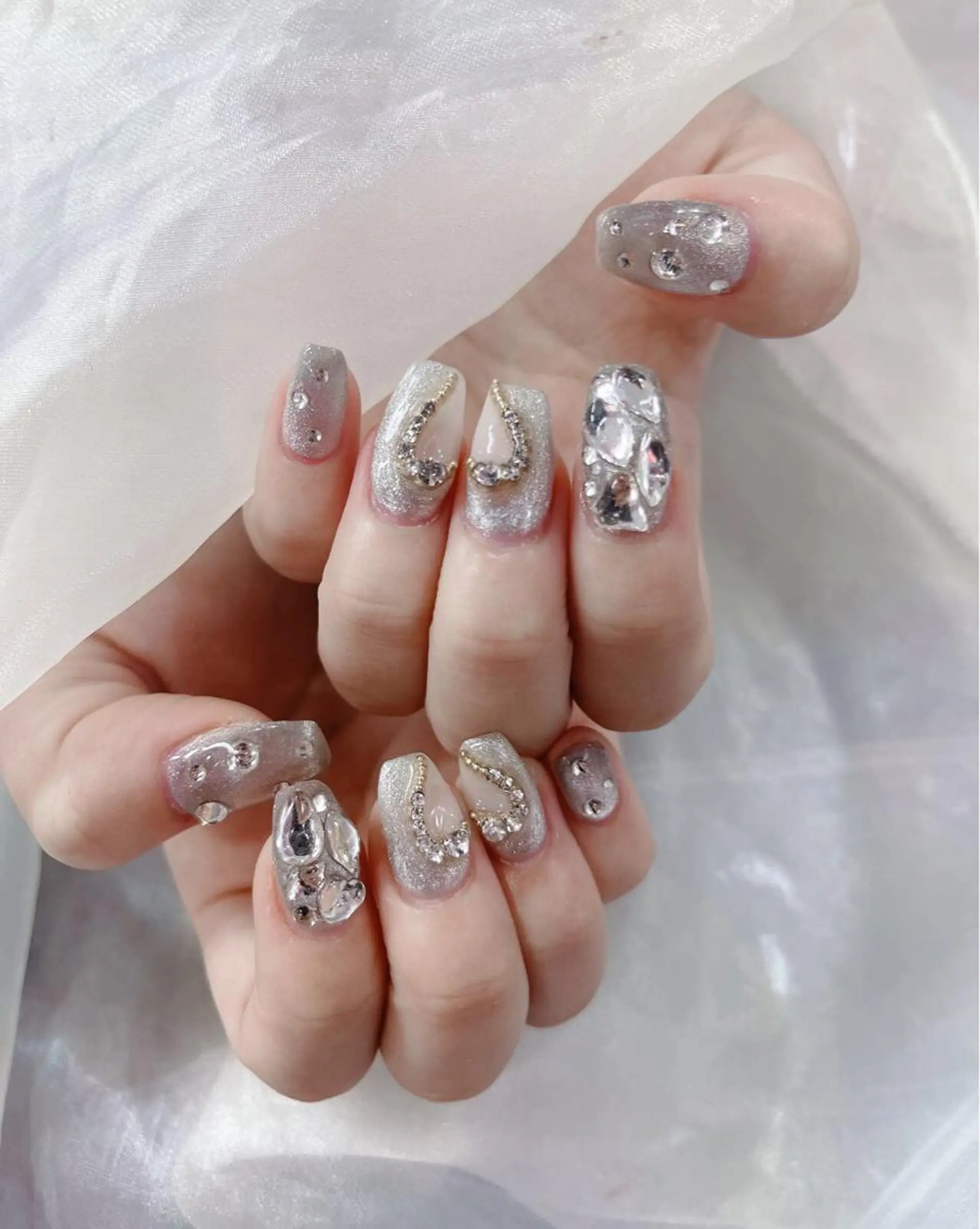 ネイル ラベンダー💖日暮里 ルル💖ネイルのネイルデザイン