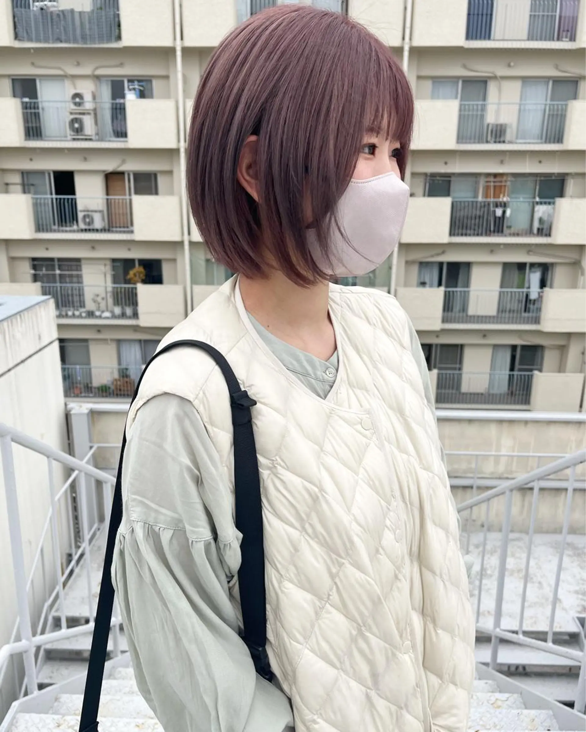 ショート カラー ブリーチ ハイトーン/ショート 村上淳乃🐥のヘアスタイル