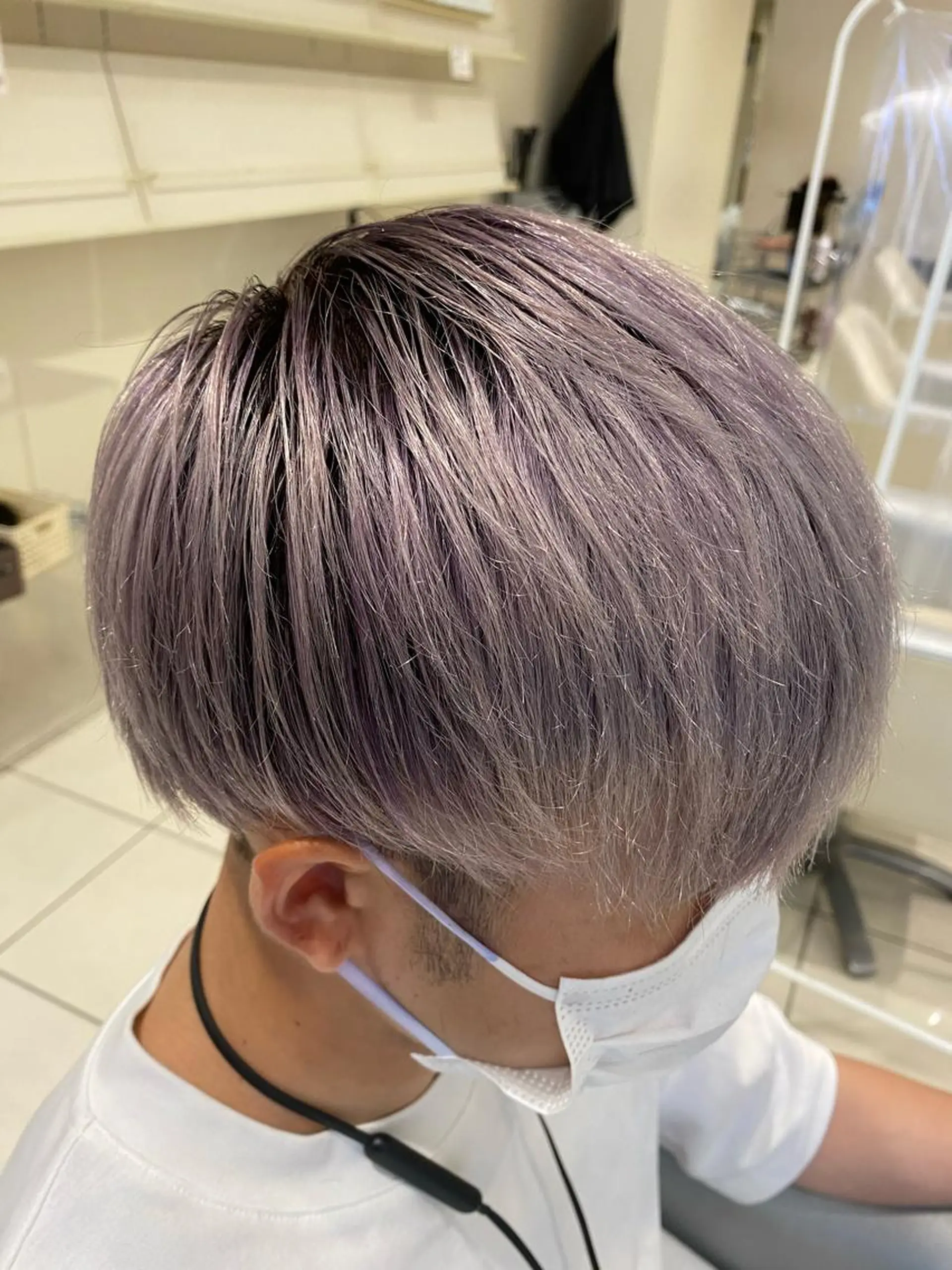 カラー メンズ メンズパーマ 副店長ユウタのヘアスタイル