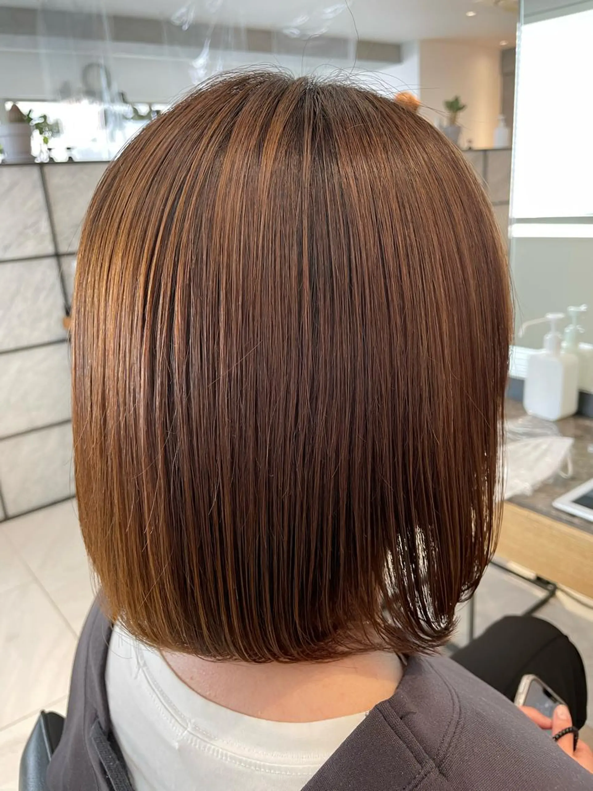 ミディアム カット 縮毛矯正 トリートメント 🦕小林 大地🦕のヘアスタイル