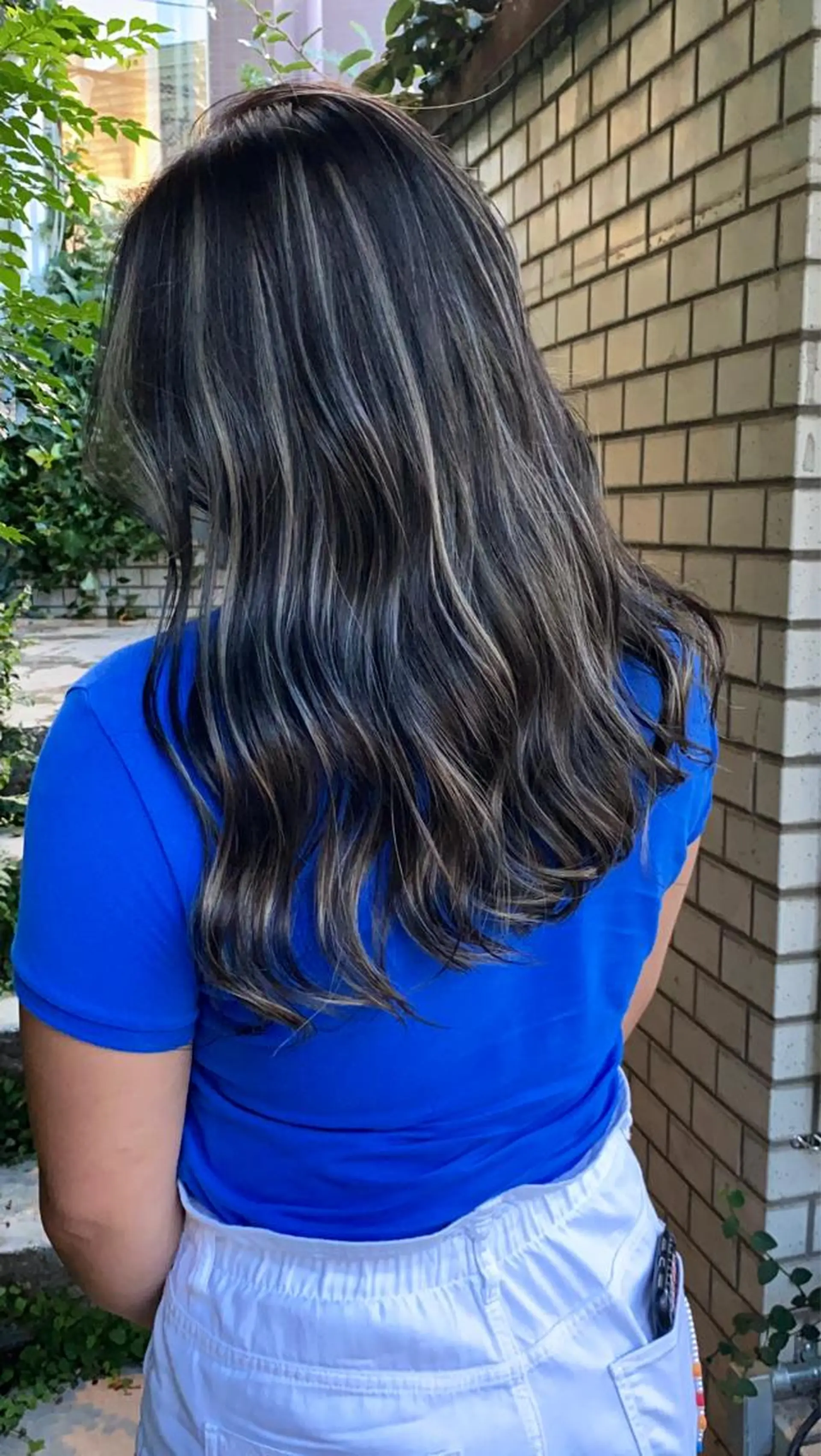 ロング 韓国／ハッシュカット ／透明感カラー／金野のヘアスタイル