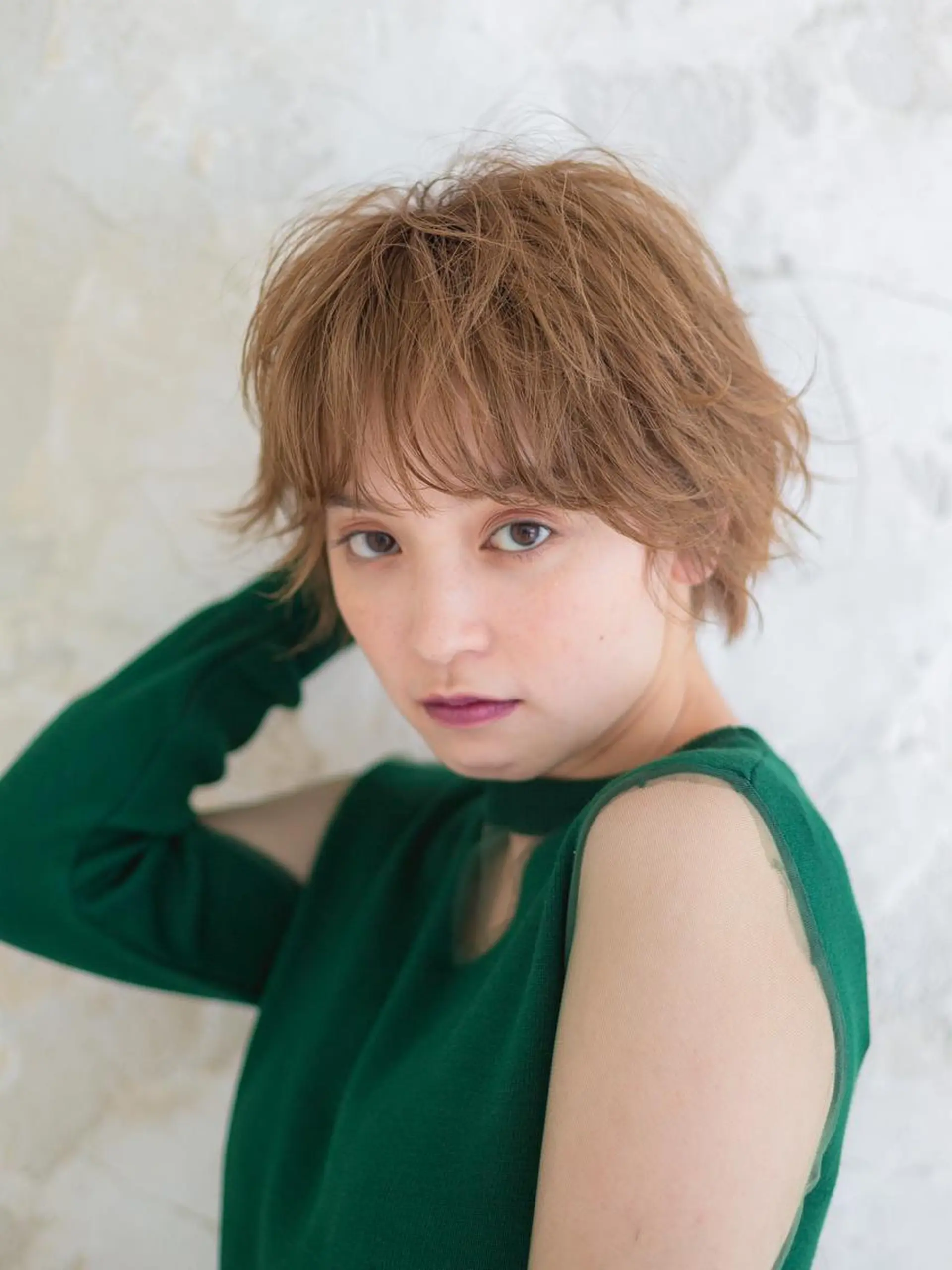 ショート カラー 【デザイナー】田中 美生のヘアスタイル