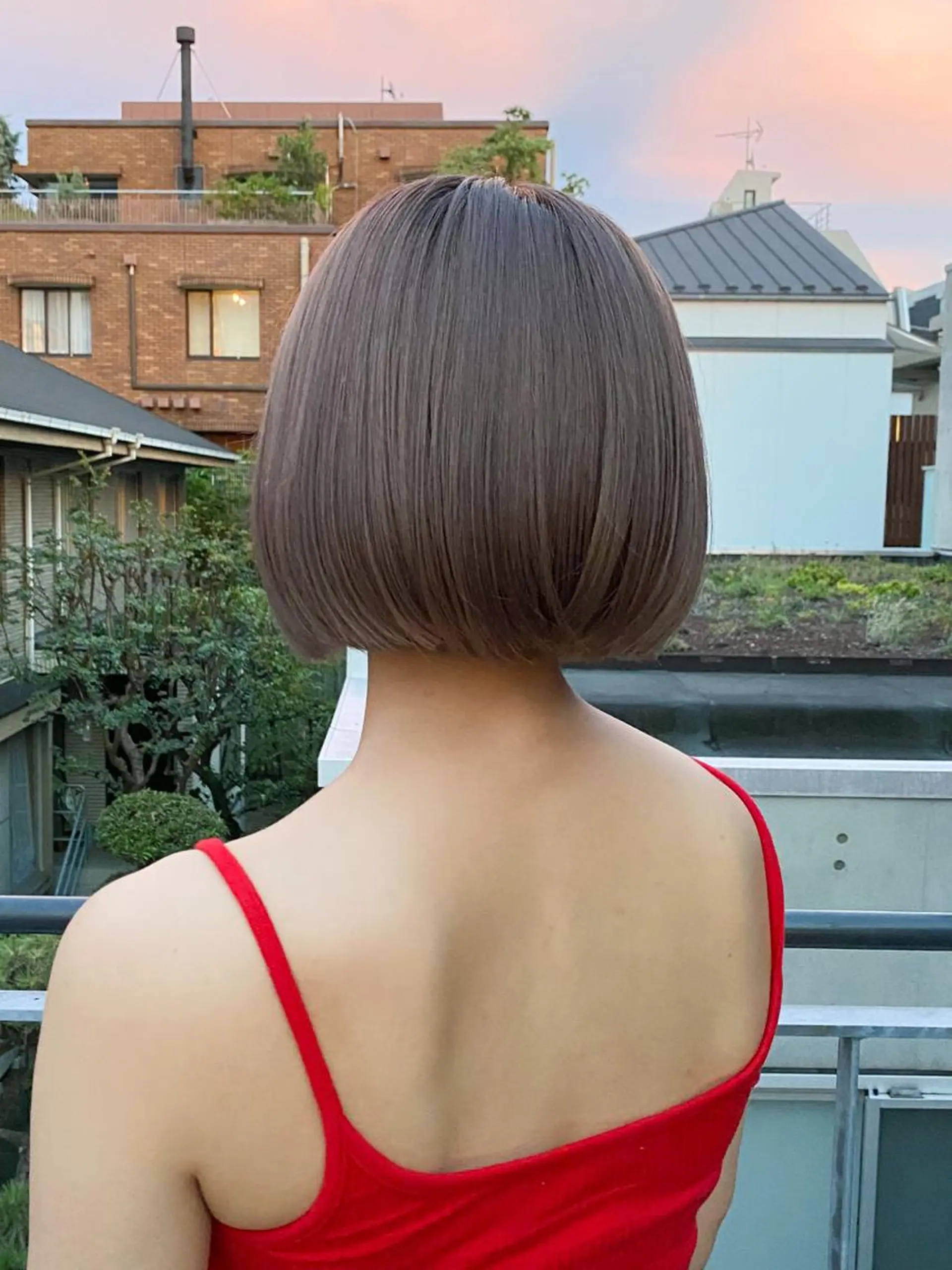 ショート カラー ヘアカラー トリートメント ヘッドスパ ヘアセット 大宮 / ボブ特化 永井竜也のヘアスタイル