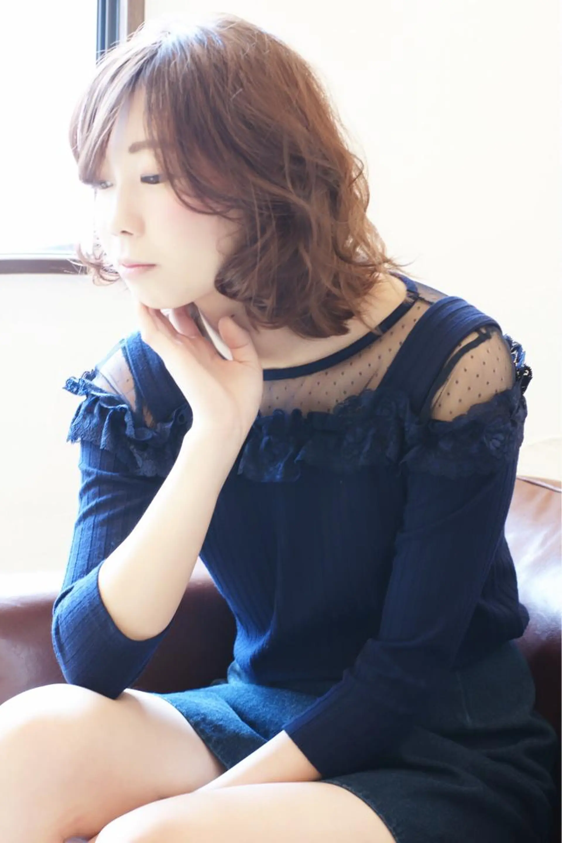 セミロング 藤島 裕幸のヘアスタイル