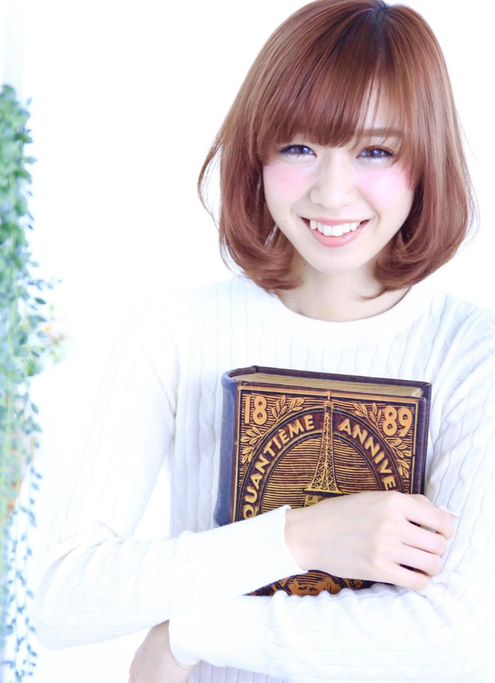 ミディアム カラー カット ヘアカラー トリートメント 【髮質改善特化】 lic吉祥寺のヘアスタイル