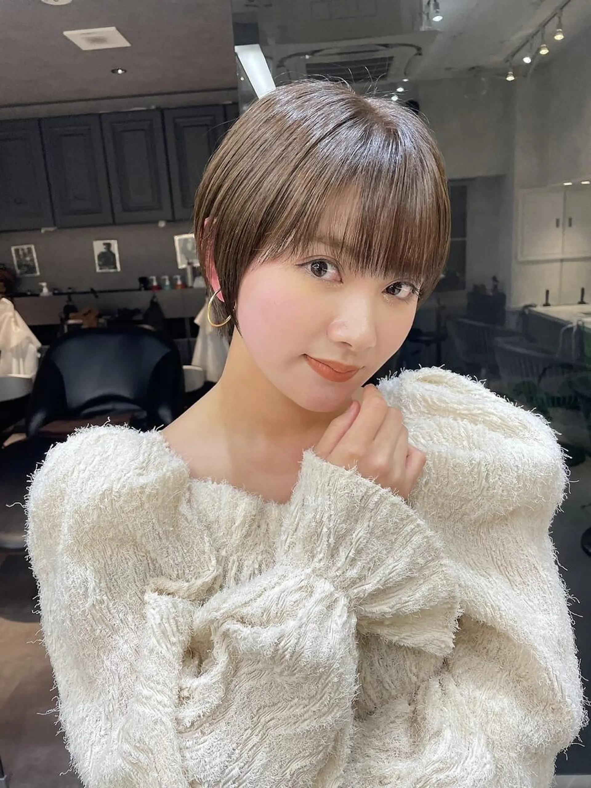 ショート カット ヘアカラー トリートメント 【店長】Lond山本 大輔のヘアスタイル