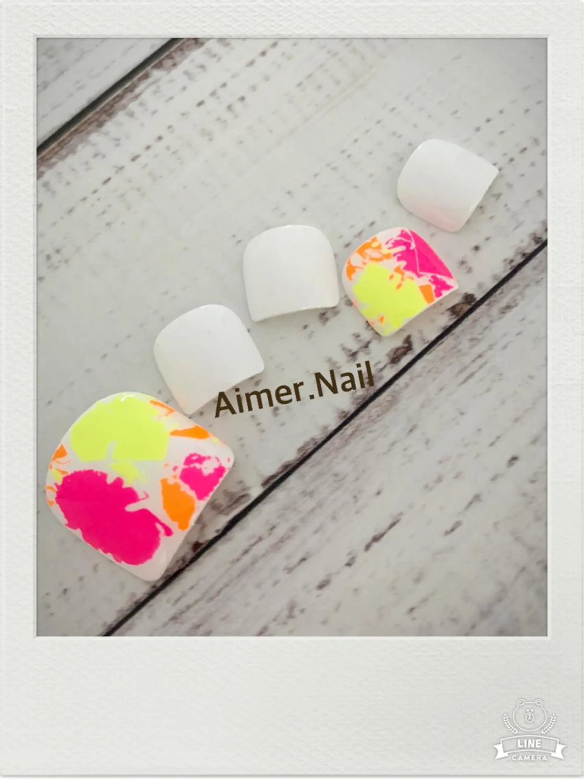 ネイル フットネイル フットネイル Aimer. Nailのネイルデザイン