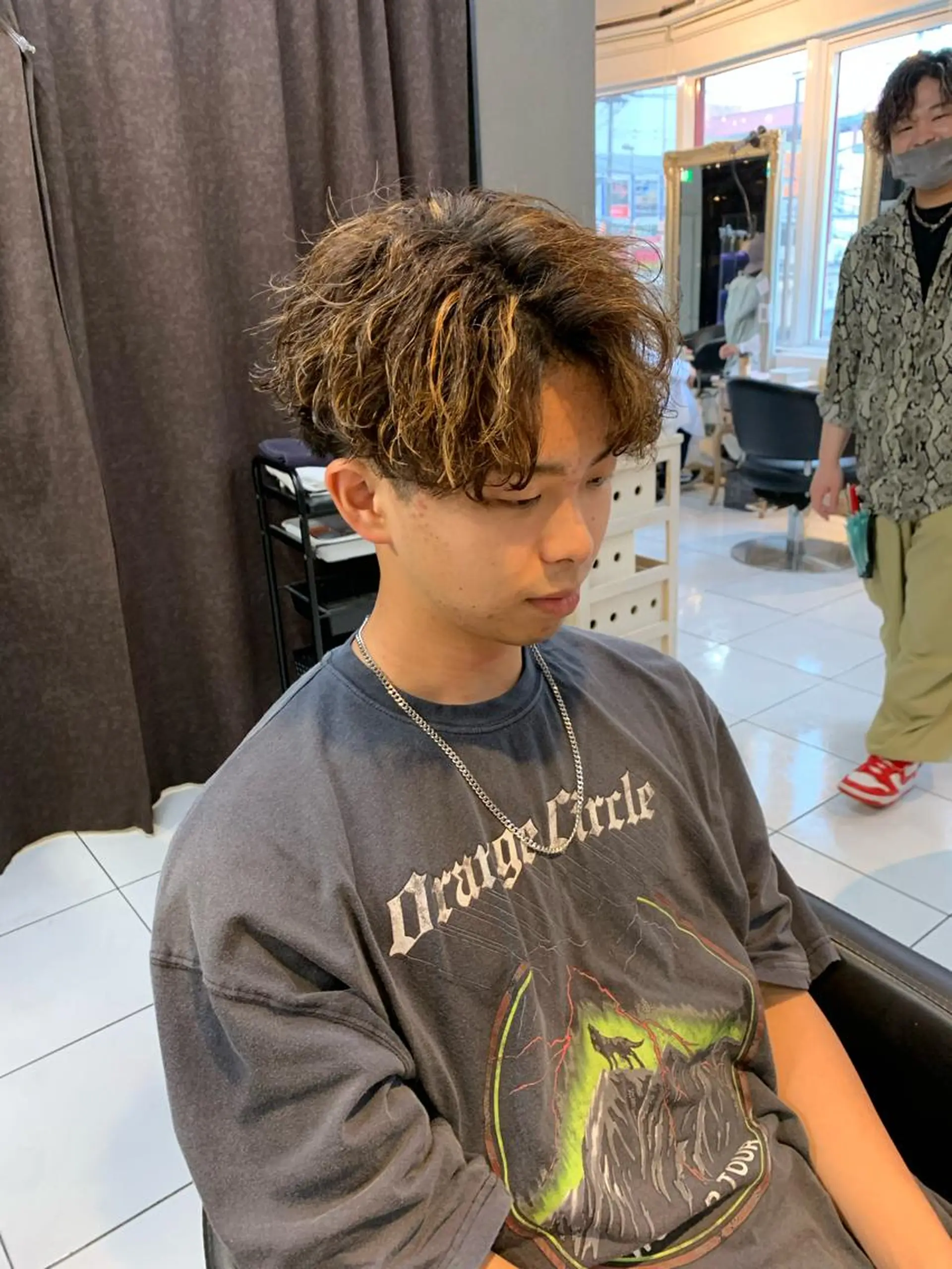 ショート カット パーマ 🔥メンズ特化🔥 佐藤桂崇のヘアスタイル