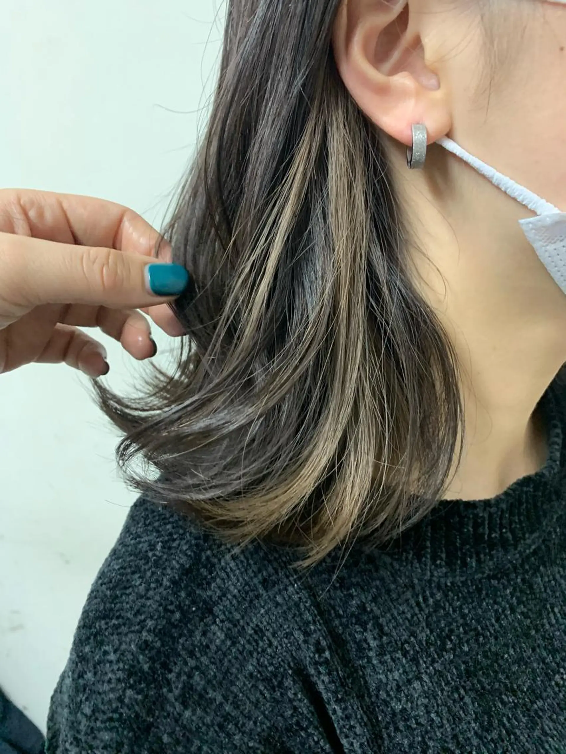 ミディアム むらたねね🌻 艶髪🫧韓国ヘアのヘアスタイル