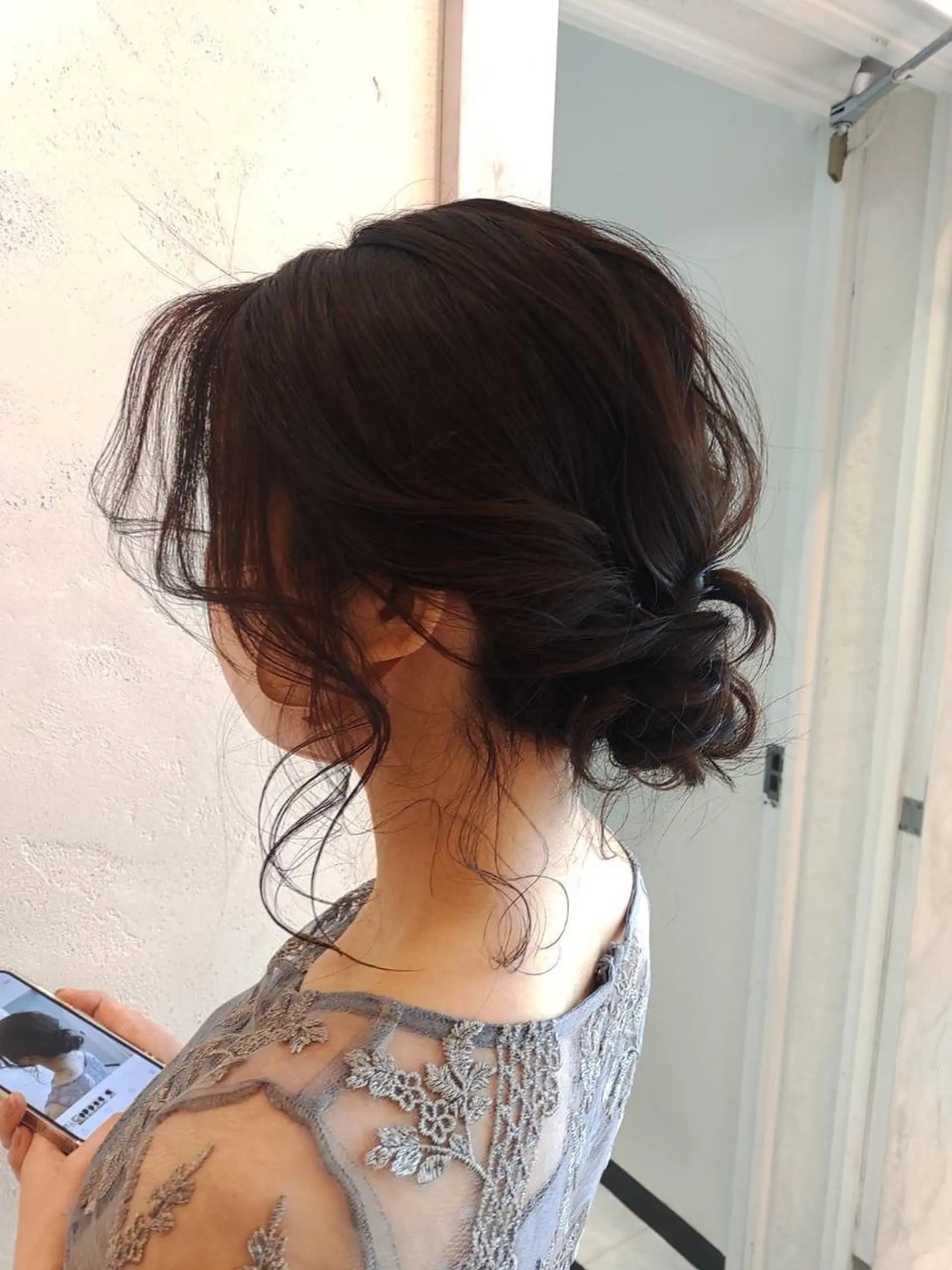 セミロング ヘアアレンジ 🌿アロマヘアルーム 新宿店✂︎のヘアスタイル