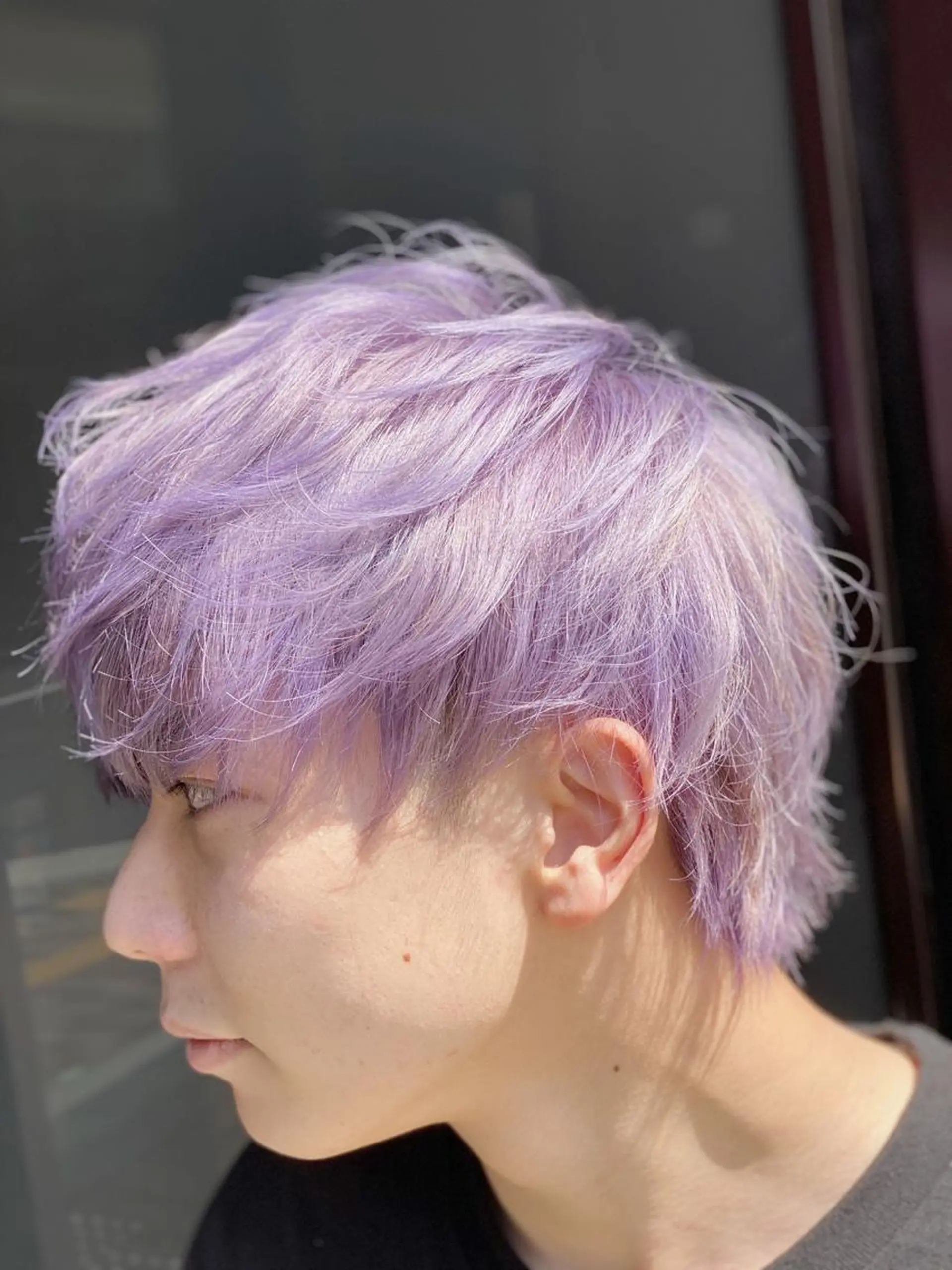 ショート メンズ メンズウルフカット ウルフカット THINK SHOP KANTAのヘアスタイル