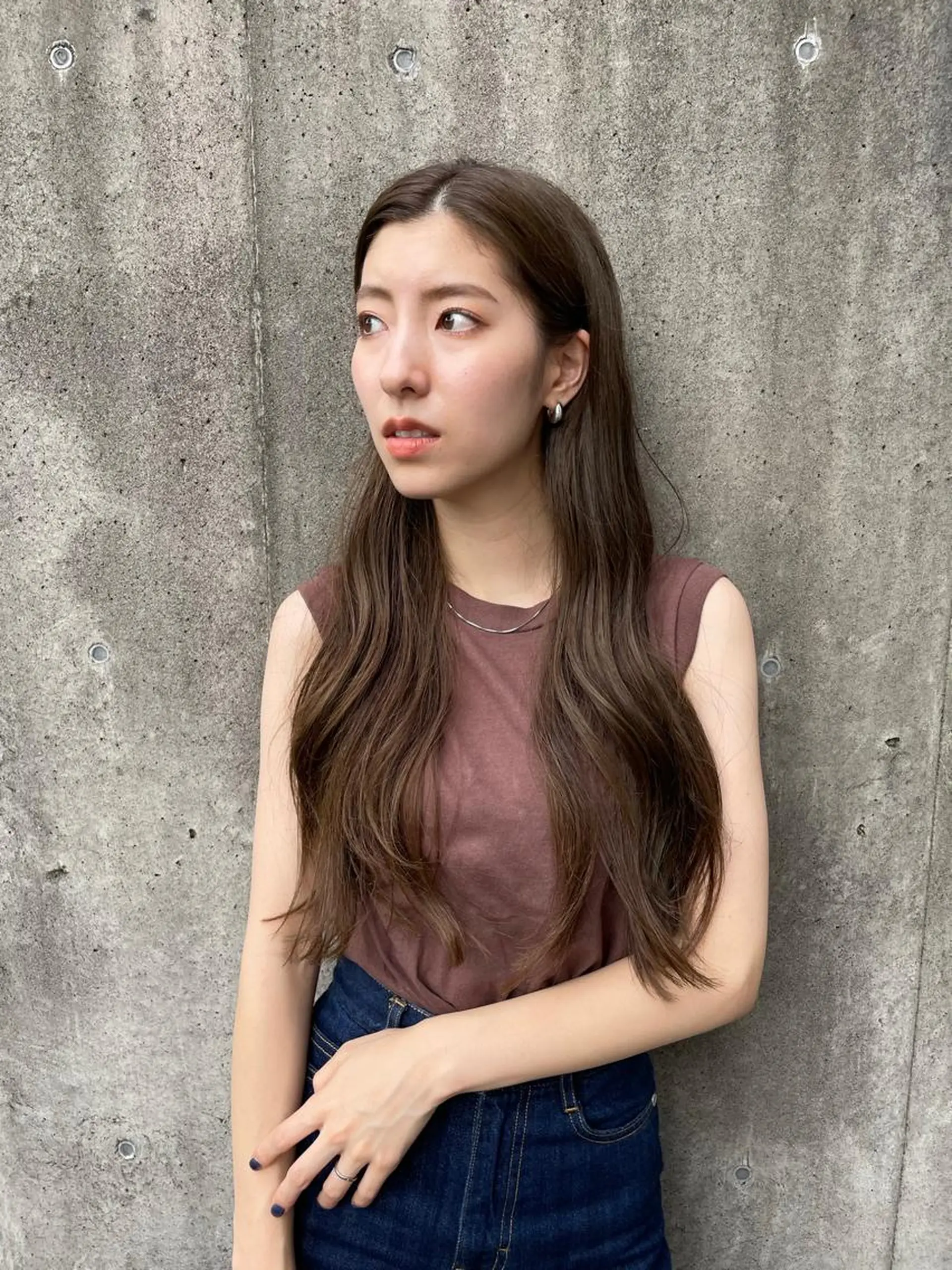 ロング 倉辻 香奈子のヘアスタイル