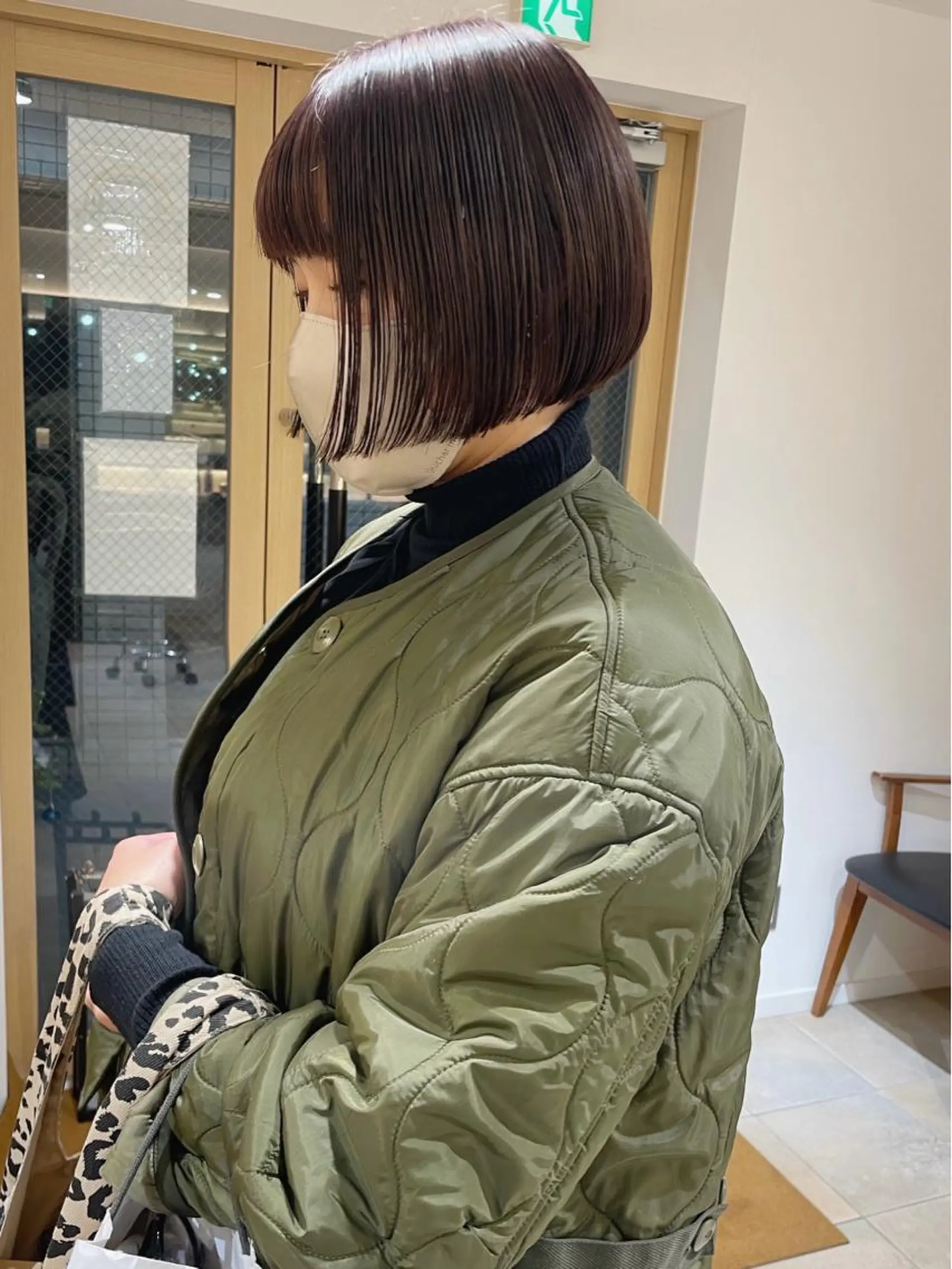 ショート カラー カット ヘアカラー トリートメント 齋藤 咲のヘアスタイル