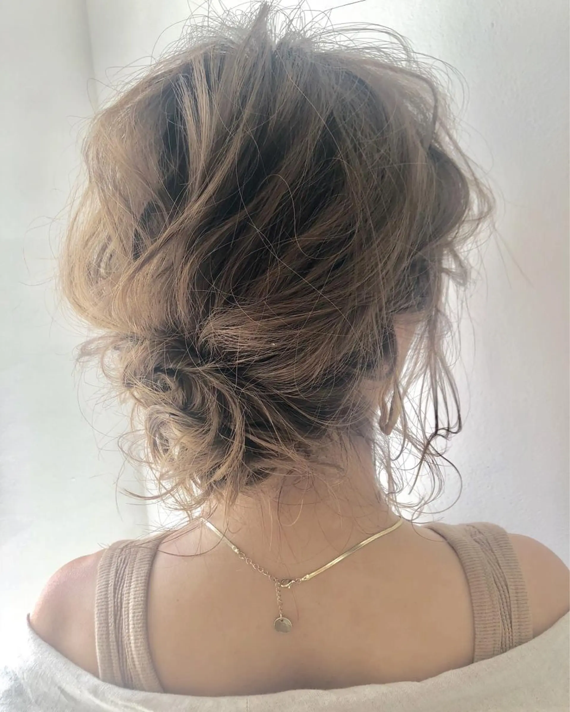 セミロング ヘアアレンジ marju銀座 マージュギンザのヘアスタイル