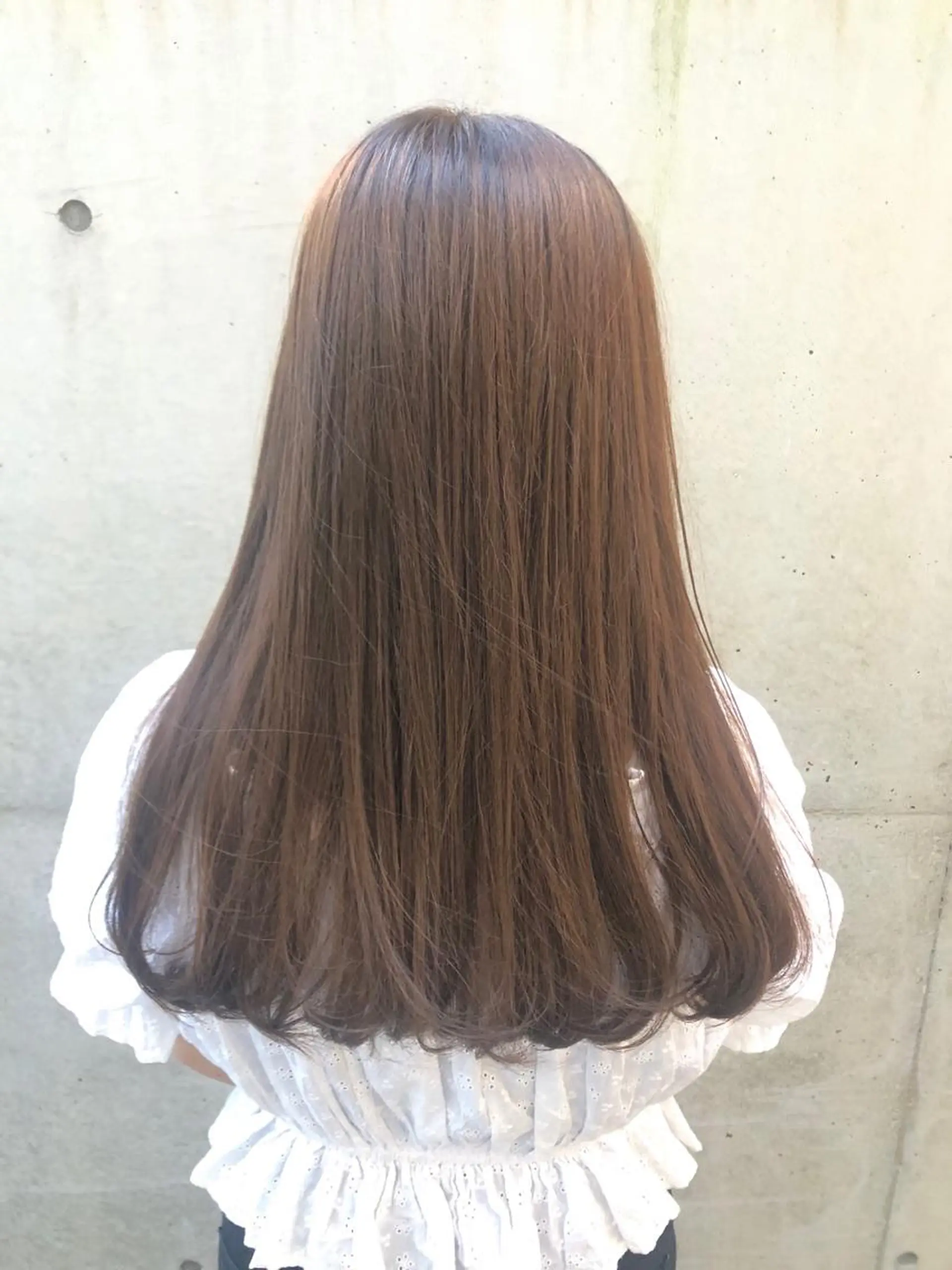 ロング レイヤーカット /透明感カラー西田のヘアスタイル