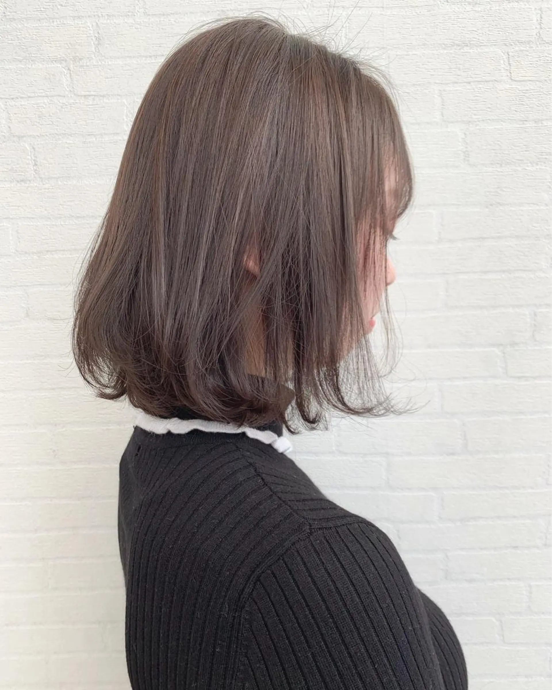 ショート カラー 立川 奈那子のヘアスタイル