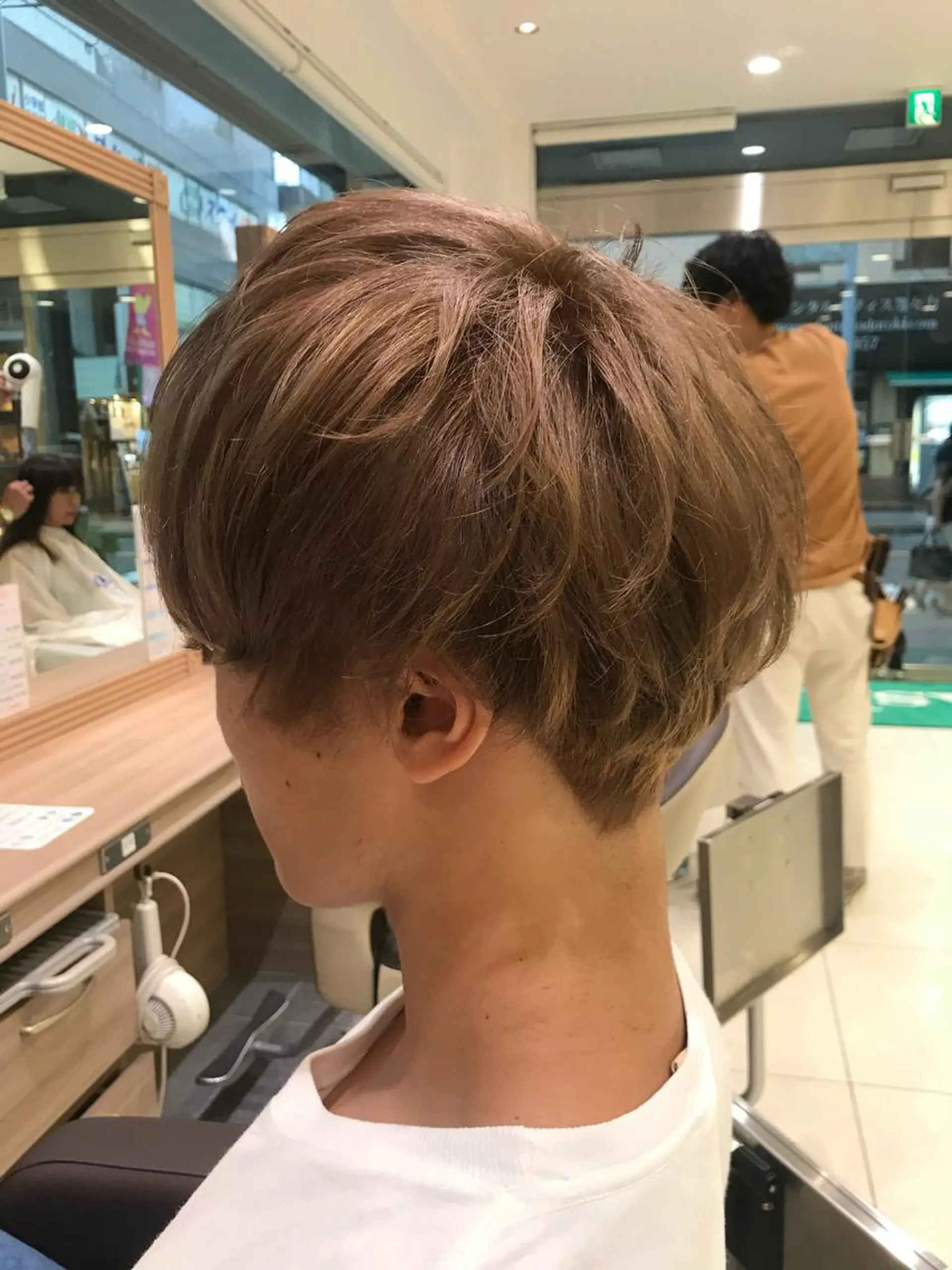 ショート カット ヘアカラー 縮毛矯正/髪質改善 /韓国風　山川春輝のヘアスタイル