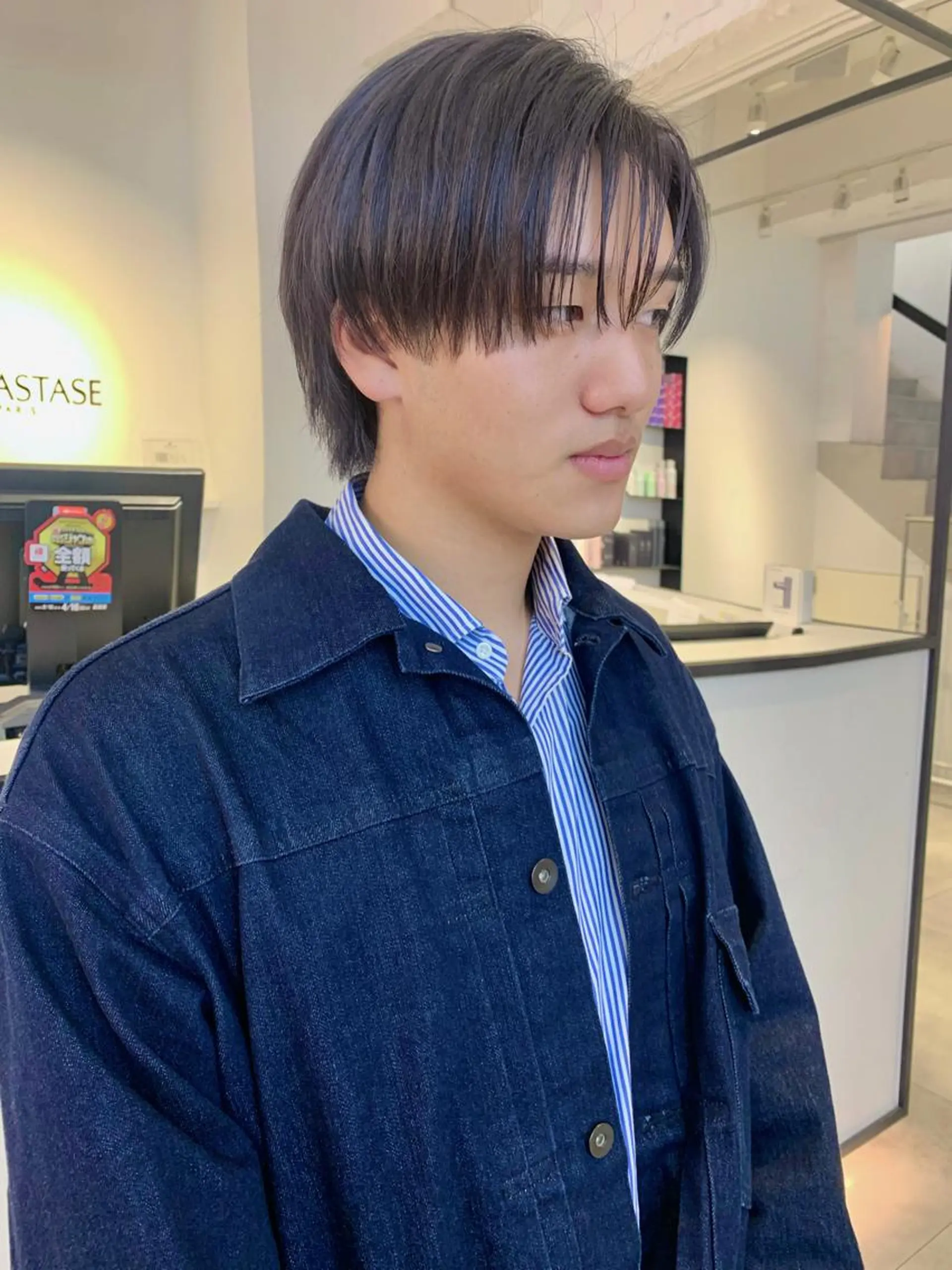 ミディアム メンズ カット ヘアカラー Kureha/ネイル トレンドヘアのマツエク・マツパデザイン