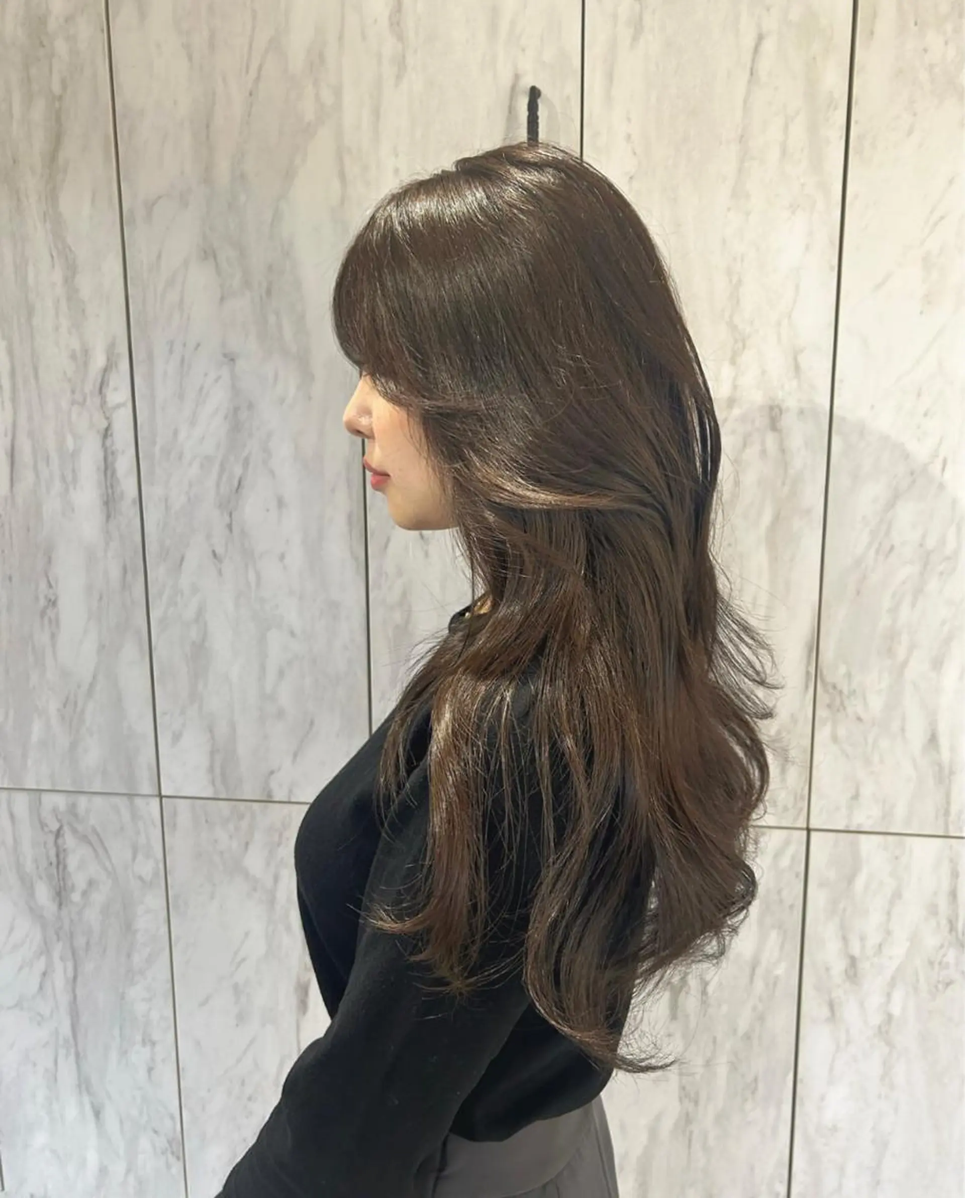 ロング 韓国ヘア🕊村上 ののこ🕊のヘアスタイル